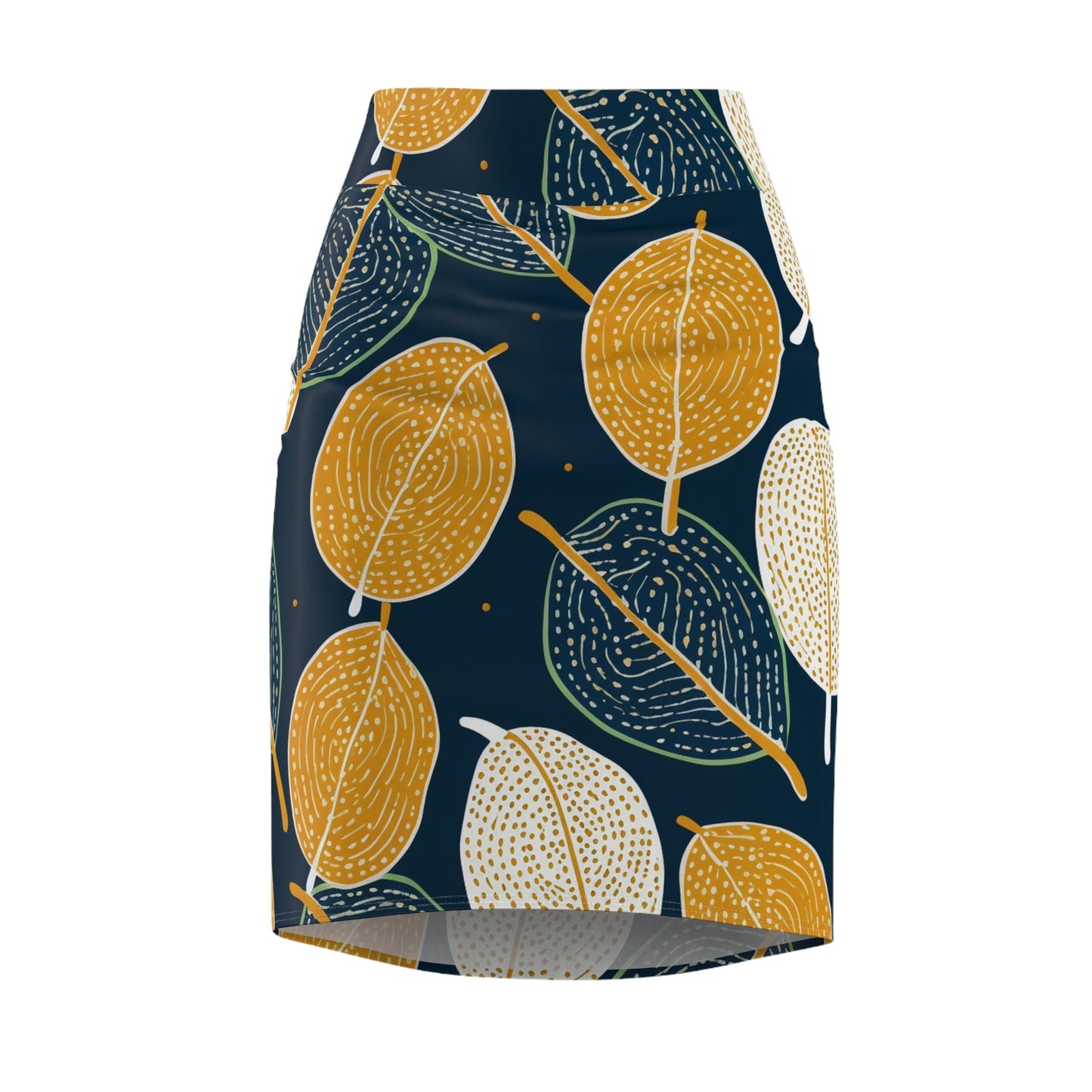 Baobab Leaves: Women's Pencil Skirt (AOP) - Estella Creates