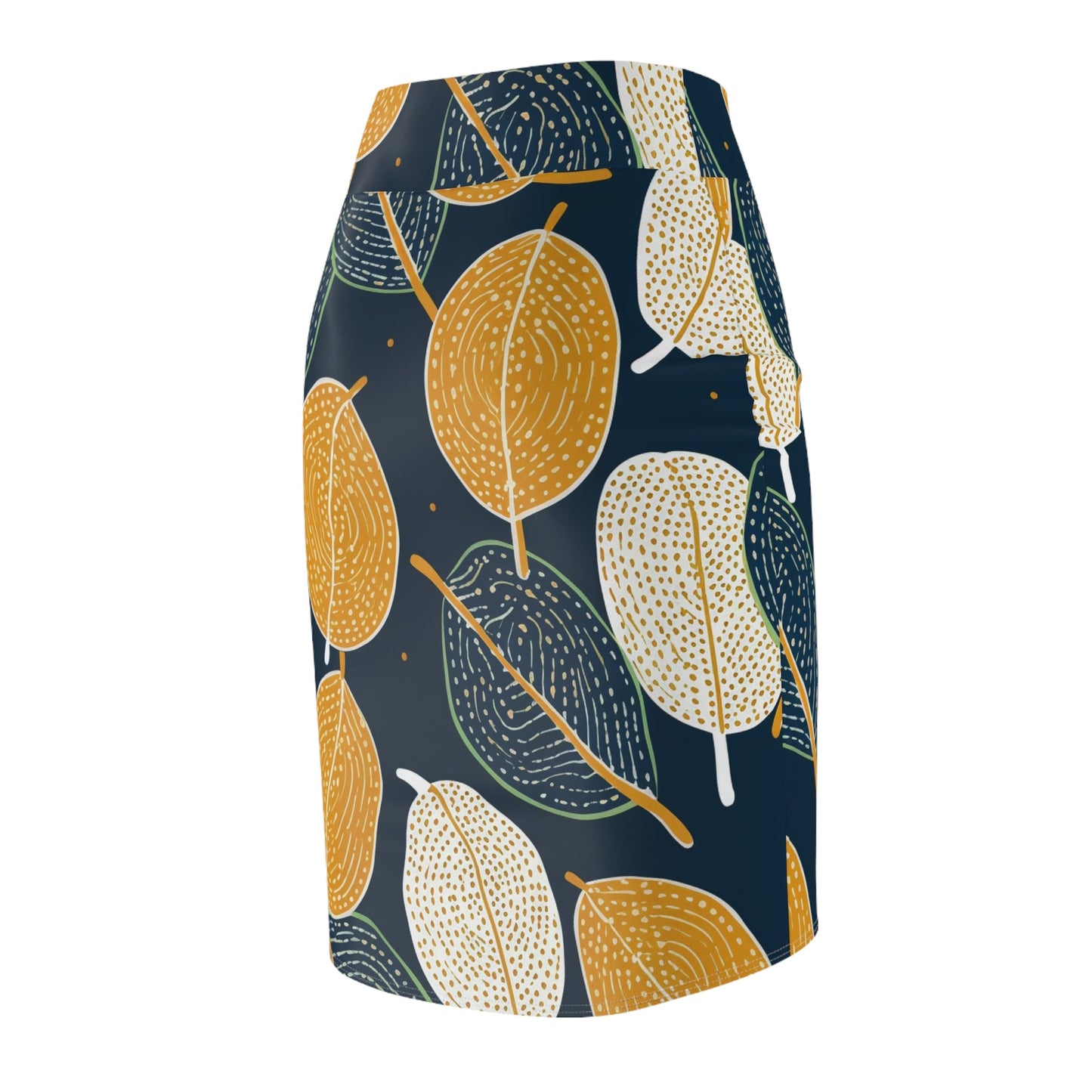 Baobab Leaves: Women's Pencil Skirt (AOP) - Estella Creates