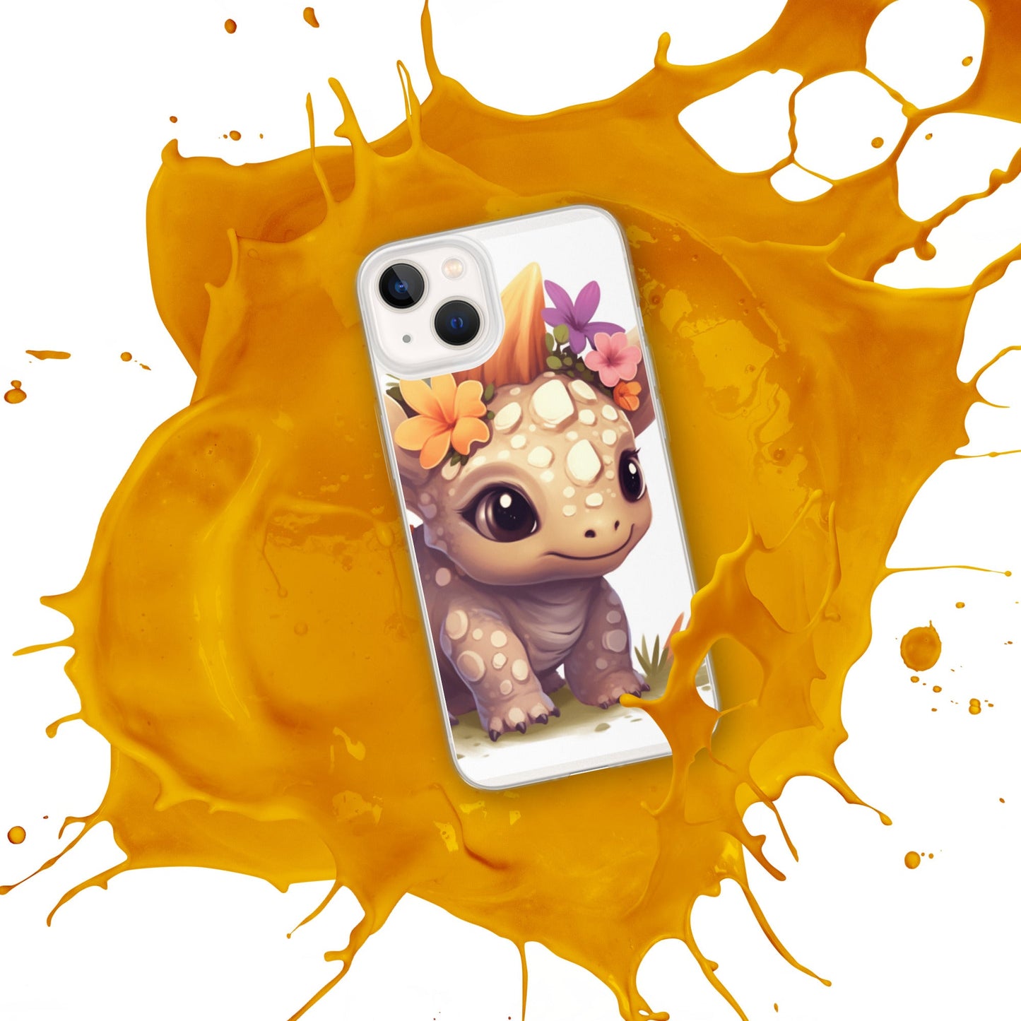 DinoFleur: Clear Case for iPhone® - Estella Creates