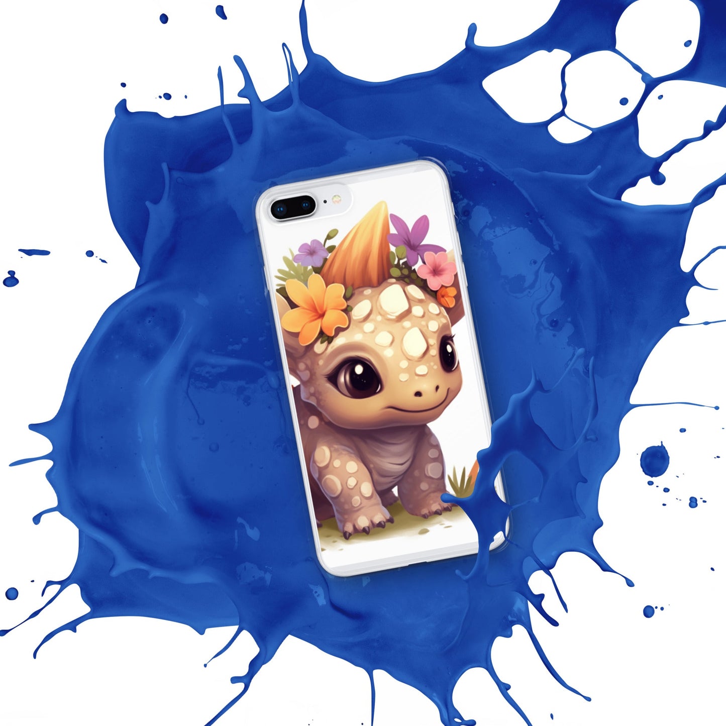 DinoFleur: Clear Case for iPhone® - Estella Creates