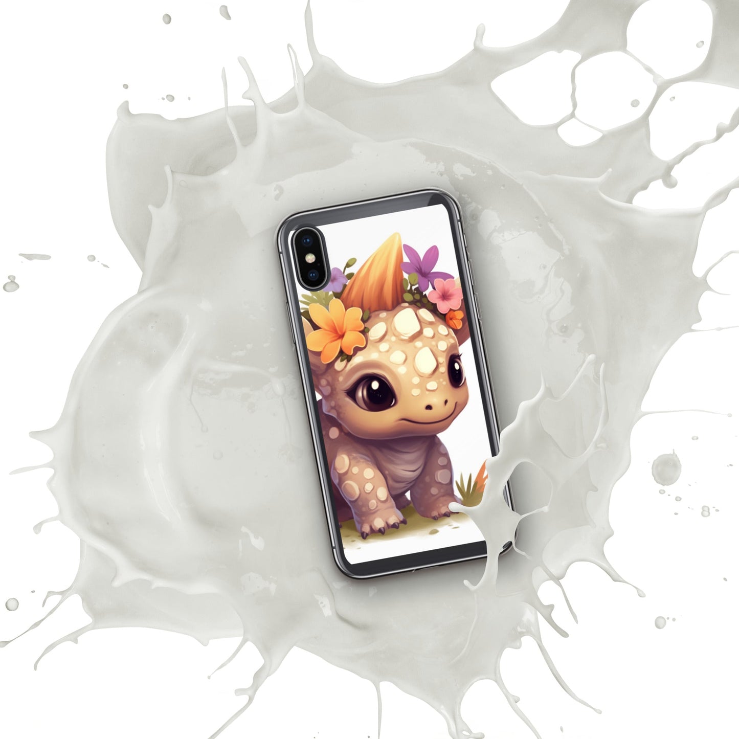 DinoFleur: Clear Case for iPhone® - Estella Creates