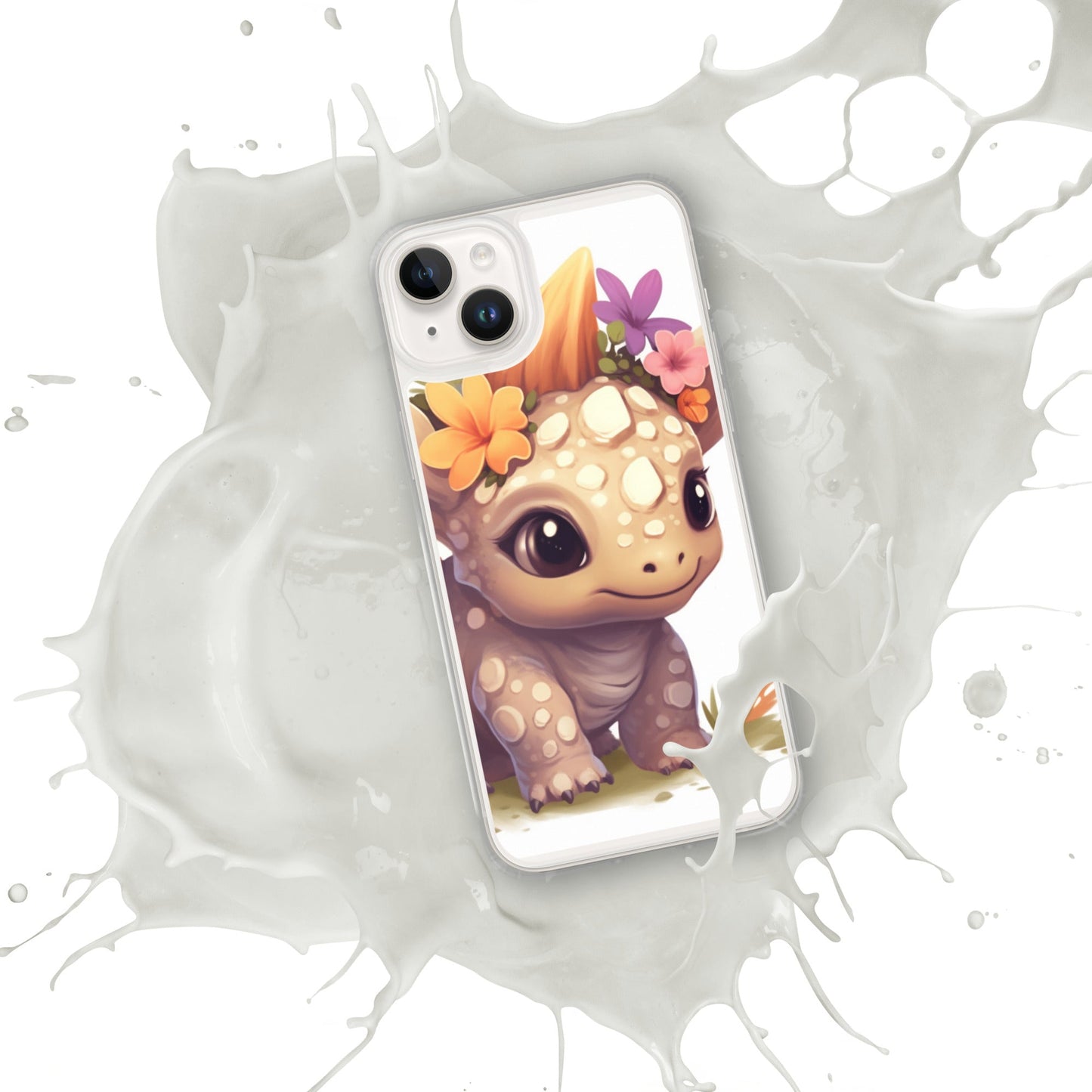 DinoFleur: Clear Case for iPhone® - Estella Creates