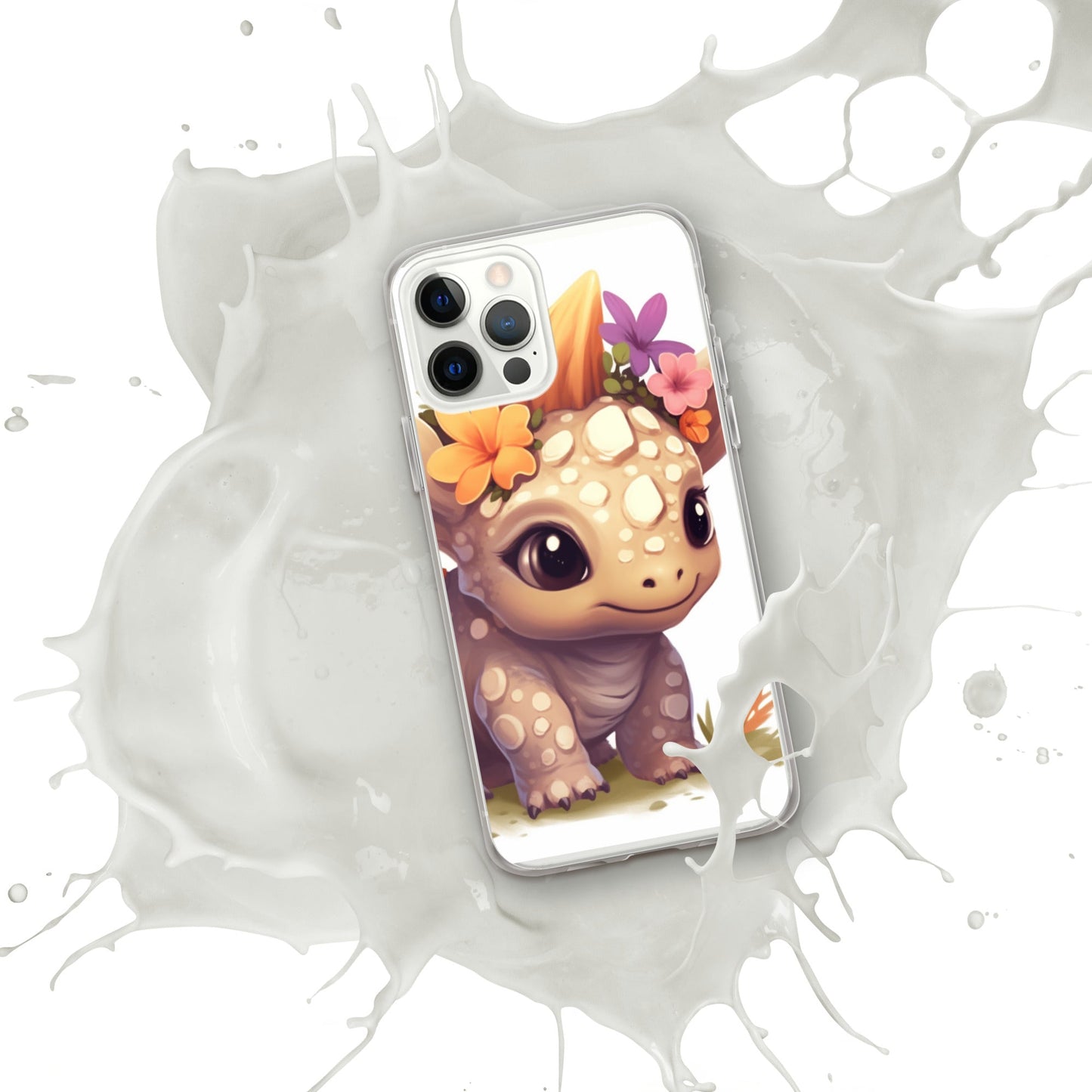DinoFleur: Clear Case for iPhone® - Estella Creates