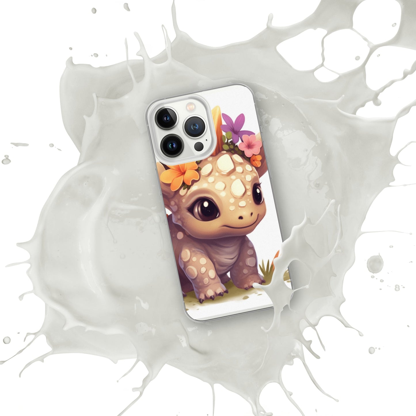 DinoFleur: Clear Case for iPhone® - Estella Creates