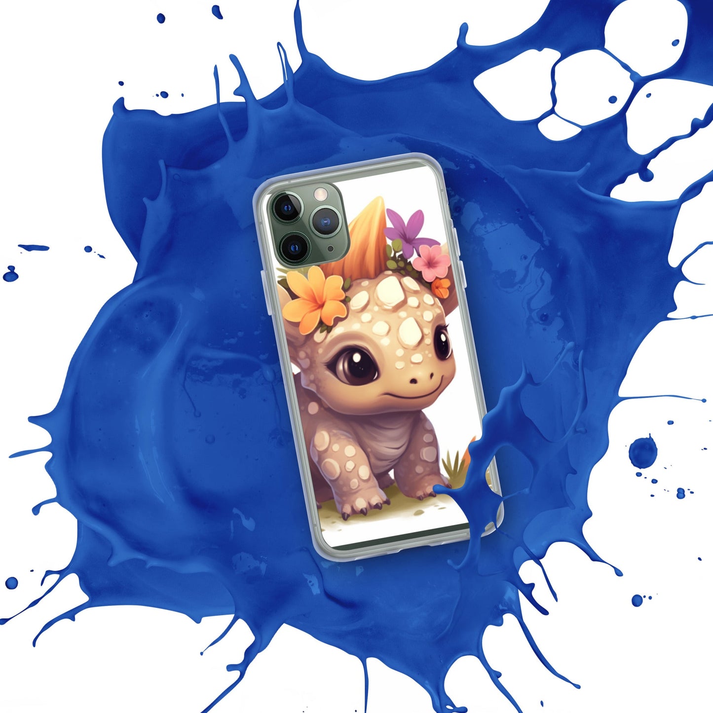 DinoFleur: Clear Case for iPhone® - Estella Creates