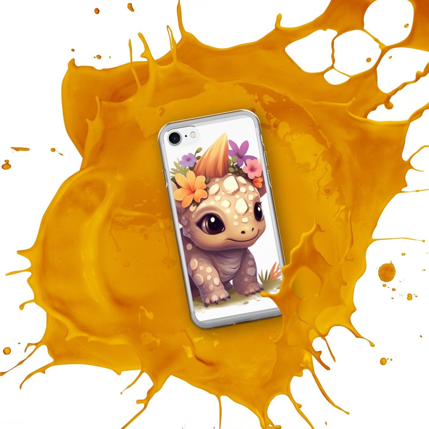 DinoFleur: Clear Case for iPhone® - Estella Creates