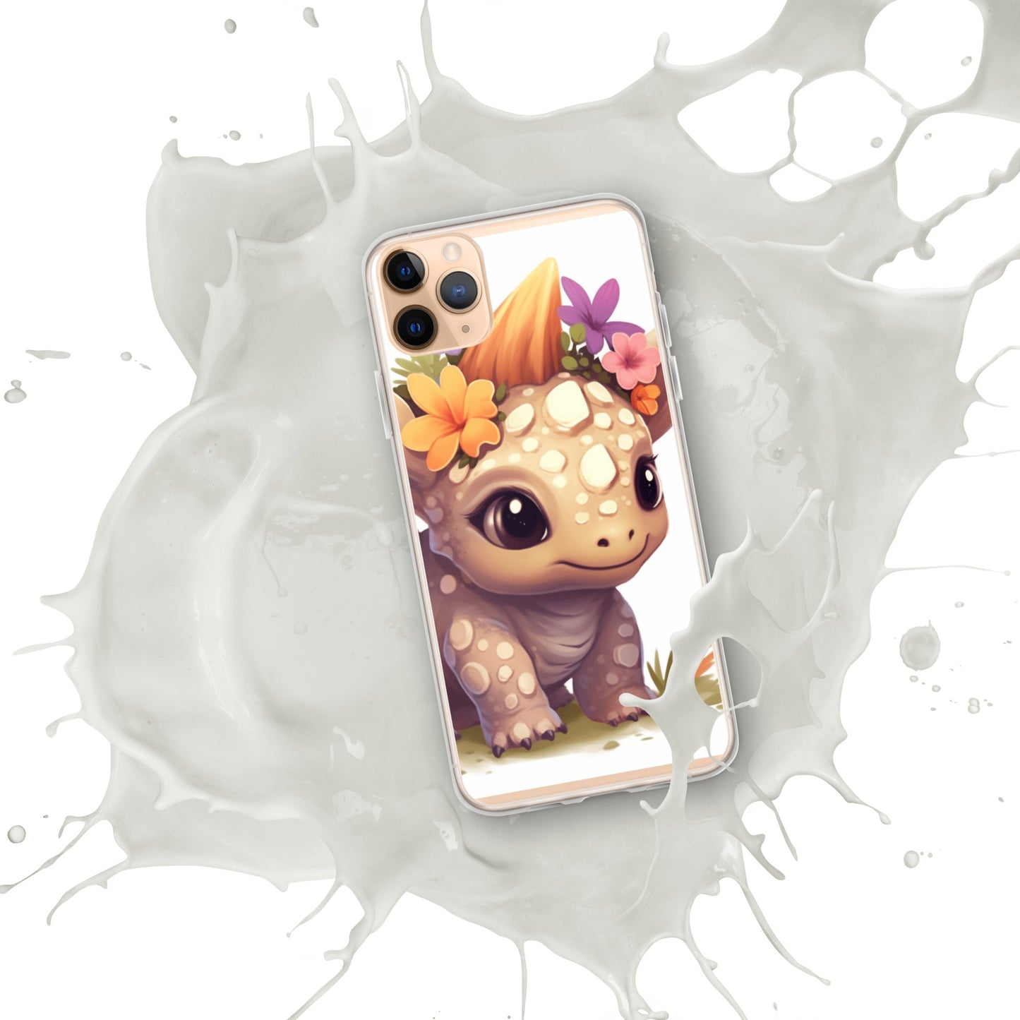 DinoFleur: Clear Case for iPhone® - Estella Creates