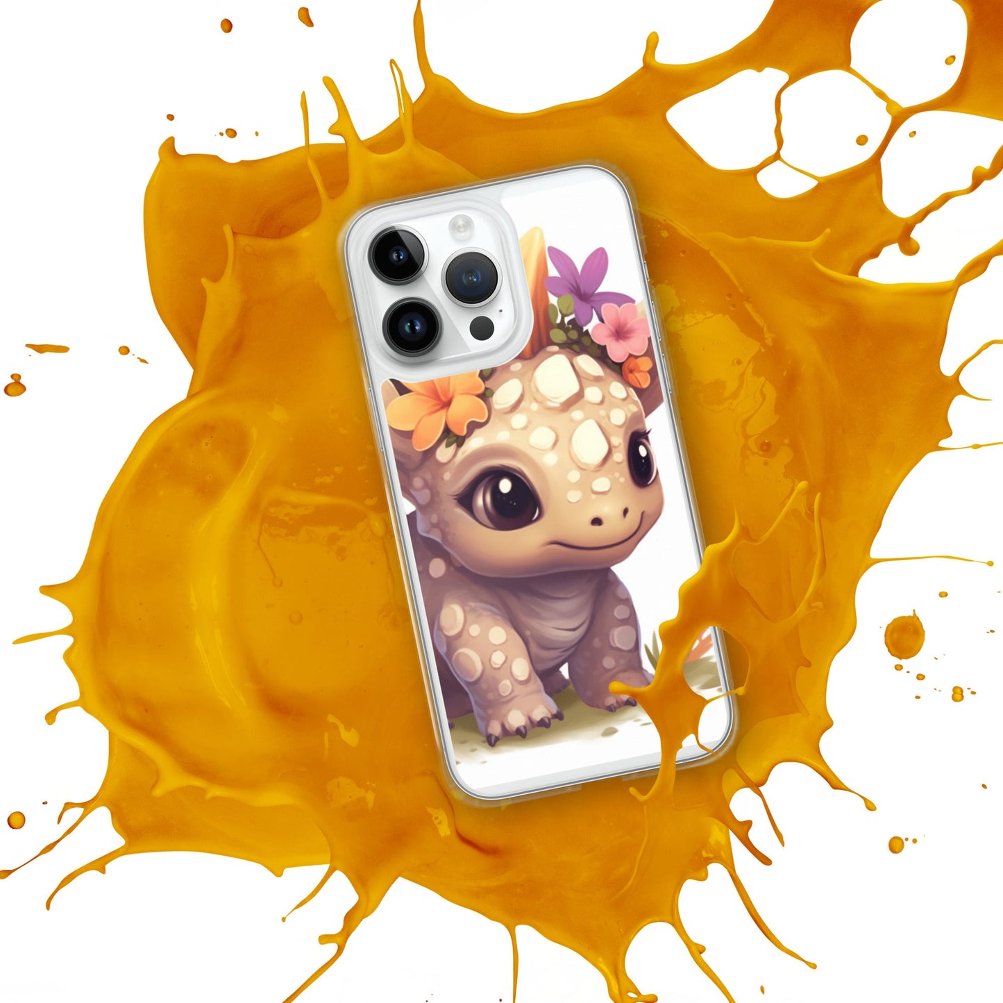 DinoFleur: Clear Case for iPhone® - Estella Creates