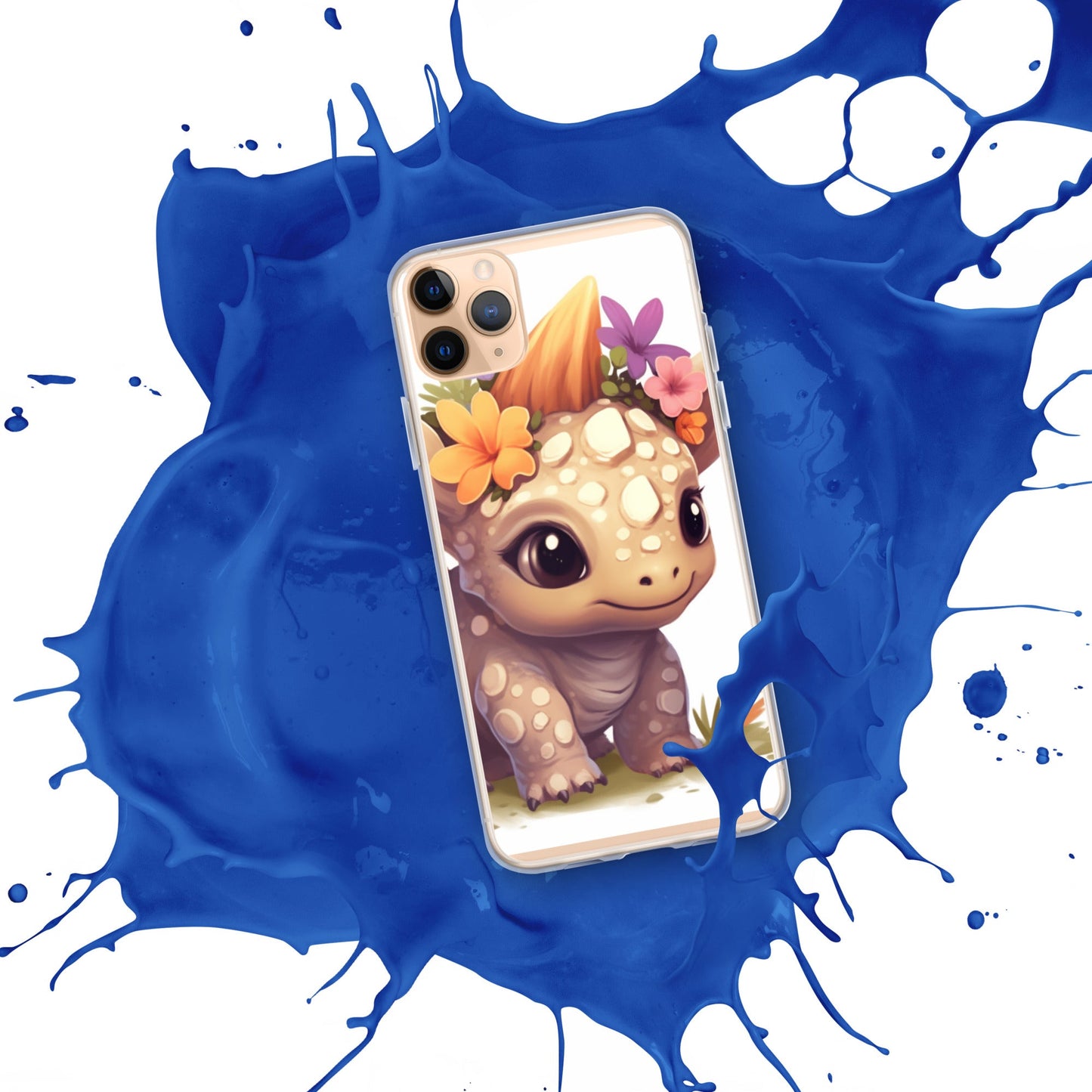 DinoFleur: Clear Case for iPhone® - Estella Creates