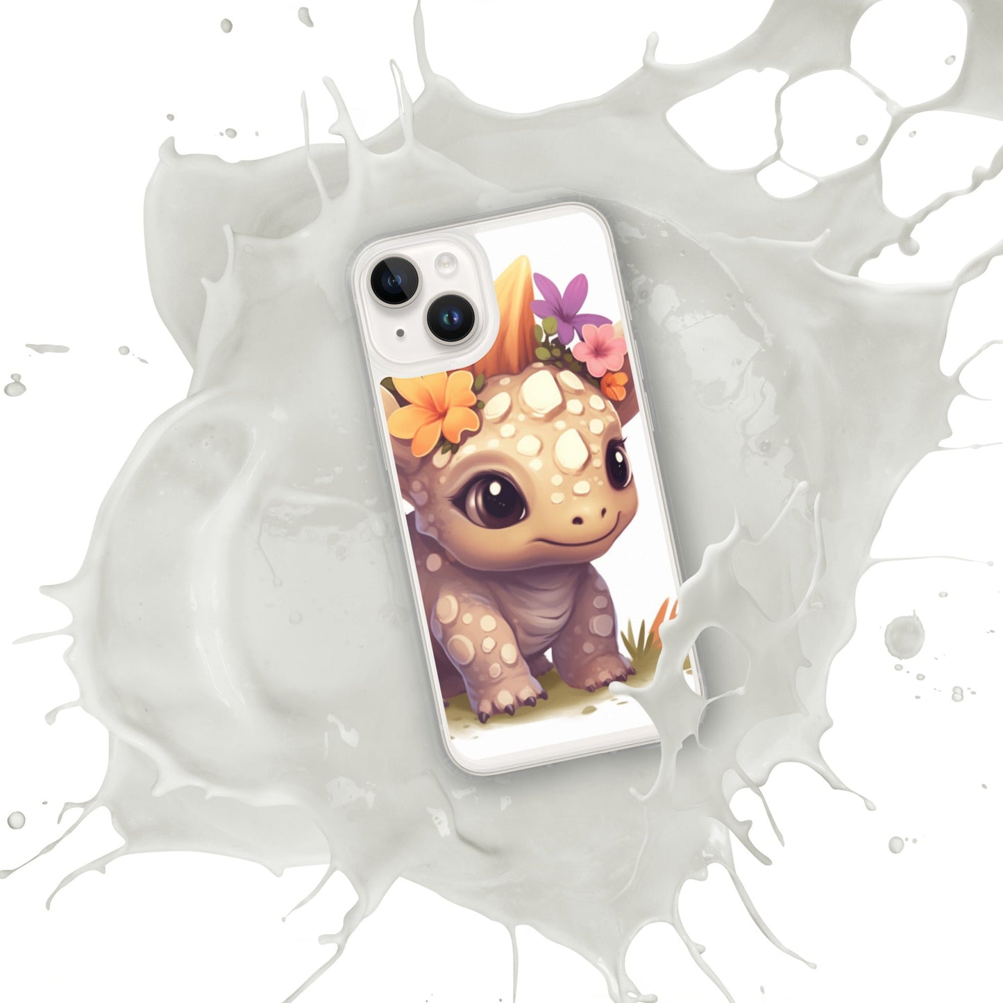 DinoFleur: Clear Case for iPhone® - Estella Creates