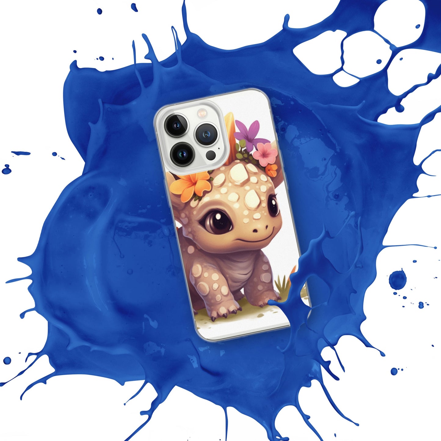 DinoFleur: Clear Case for iPhone® - Estella Creates