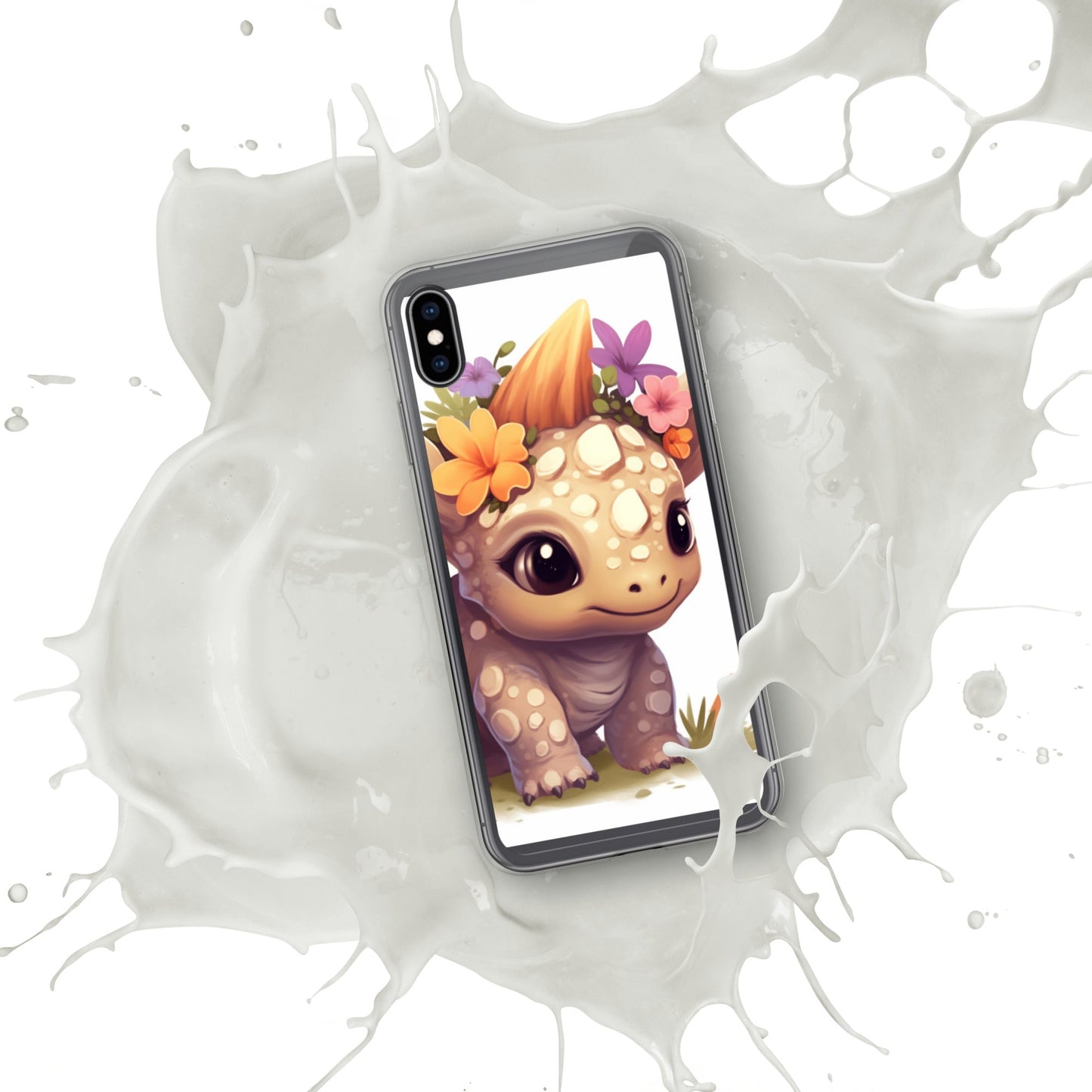 DinoFleur: Clear Case for iPhone® - Estella Creates