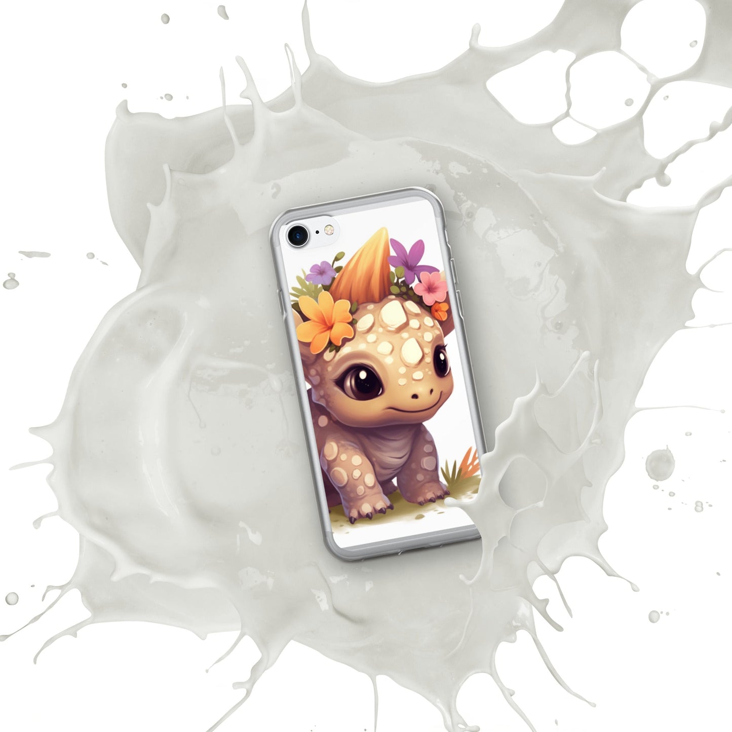 DinoFleur: Clear Case for iPhone® - Estella Creates