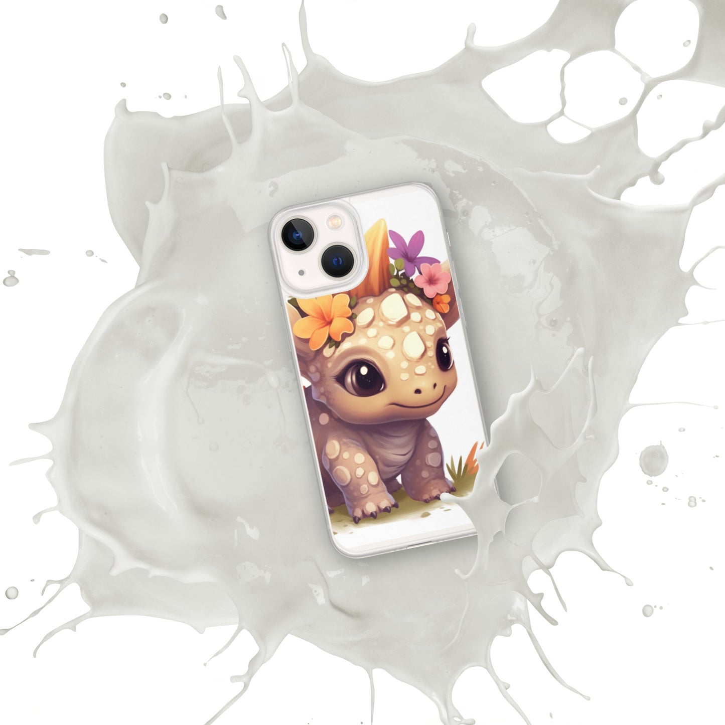 DinoFleur: Clear Case for iPhone® - Estella Creates