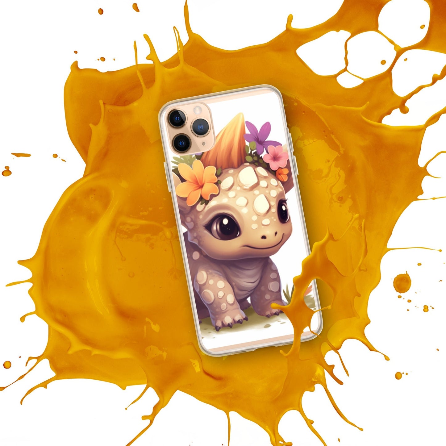 DinoFleur: Clear Case for iPhone® - Estella Creates