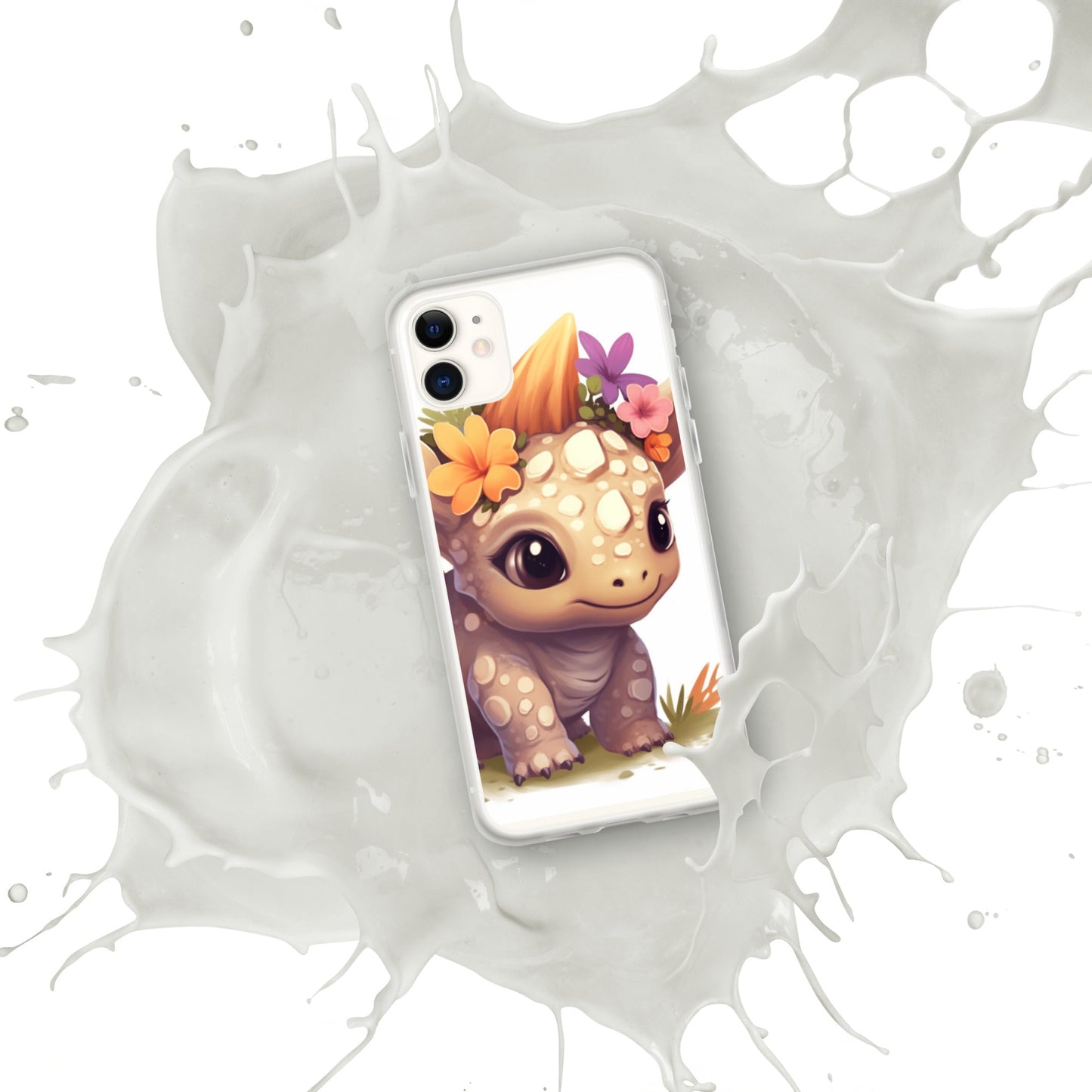 DinoFleur: Clear Case for iPhone® - Estella Creates