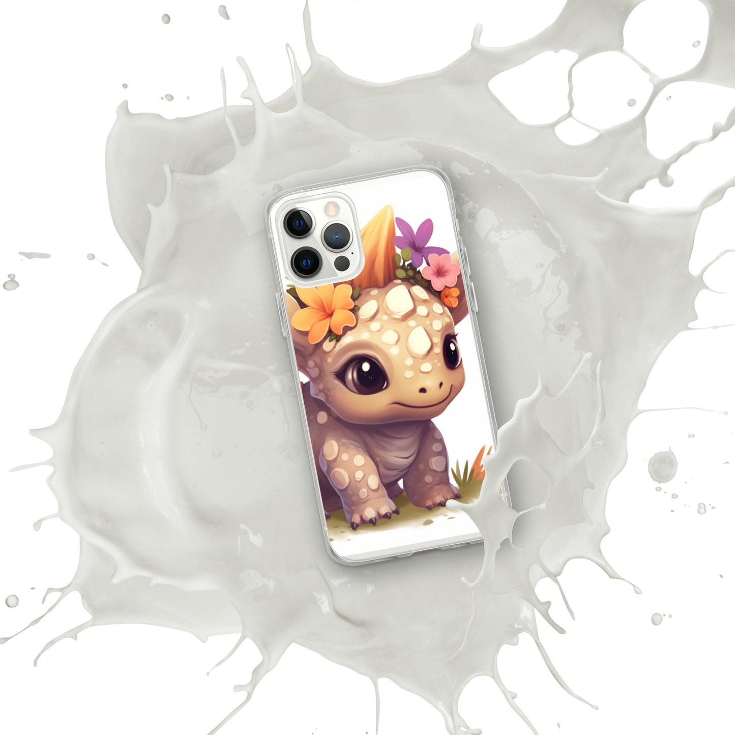 DinoFleur: Clear Case for iPhone® - Estella Creates