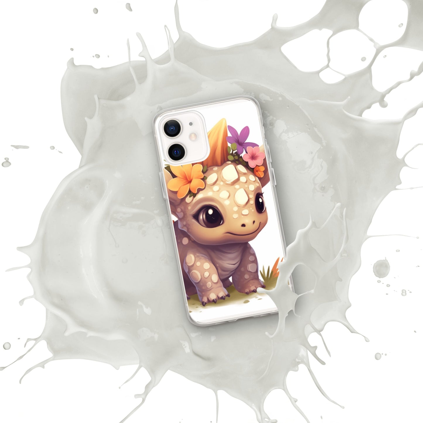 DinoFleur: Clear Case for iPhone® - Estella Creates