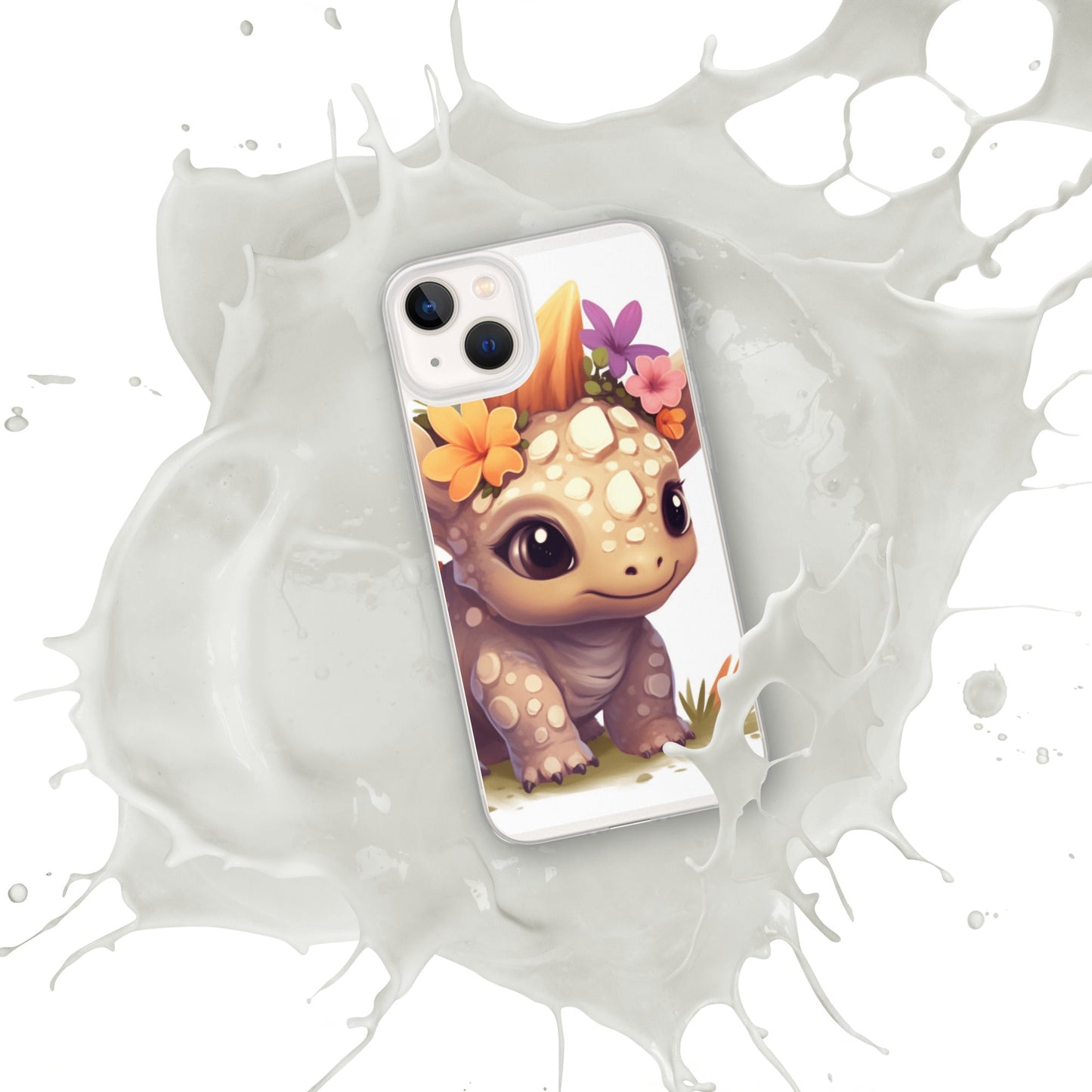 DinoFleur: Clear Case for iPhone® - Estella Creates