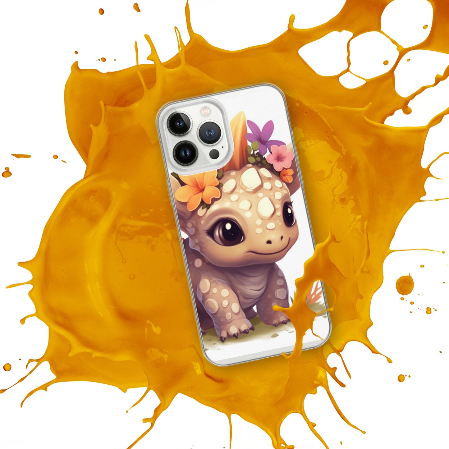 DinoFleur: Clear Case for iPhone® - Estella Creates