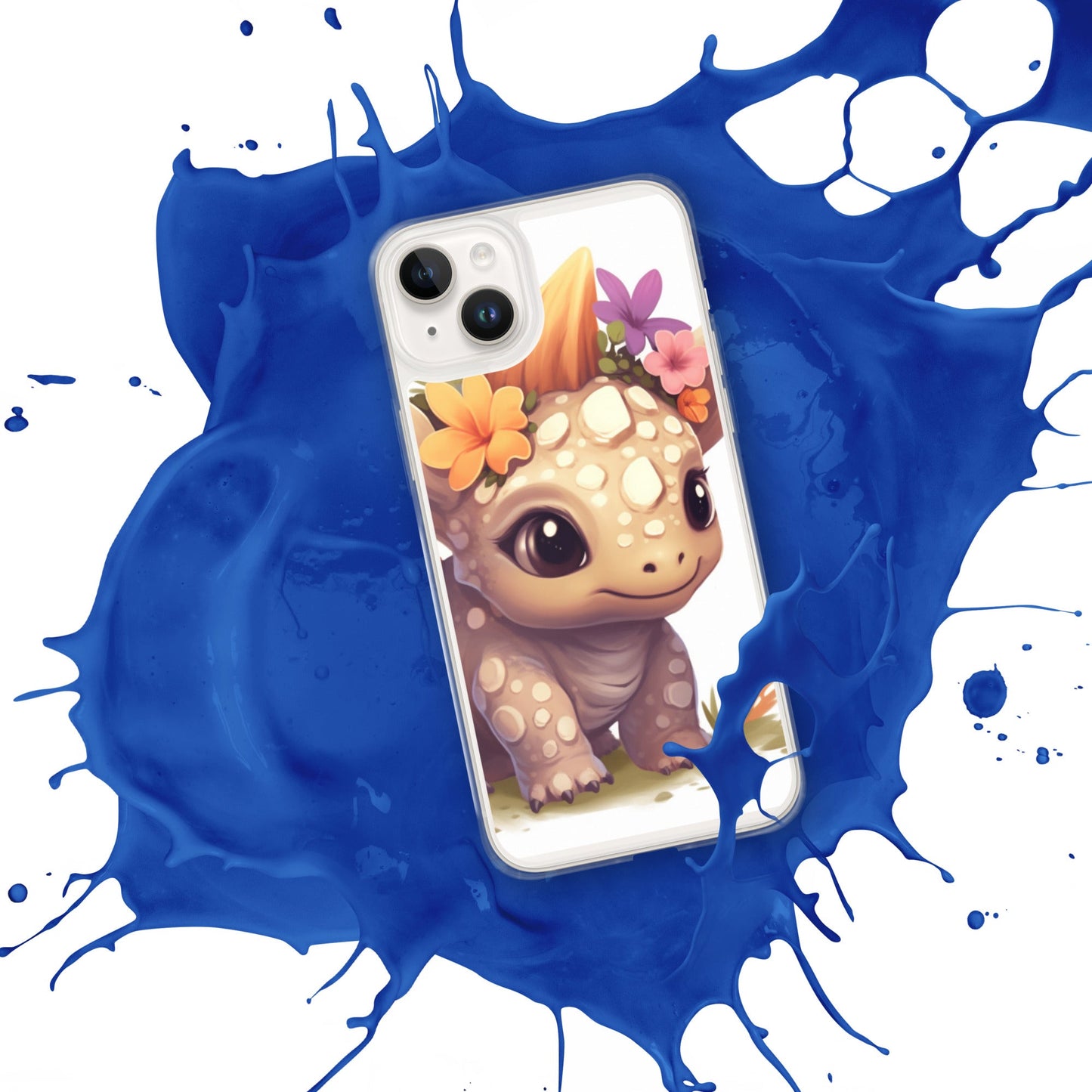 DinoFleur: Clear Case for iPhone® - Estella Creates