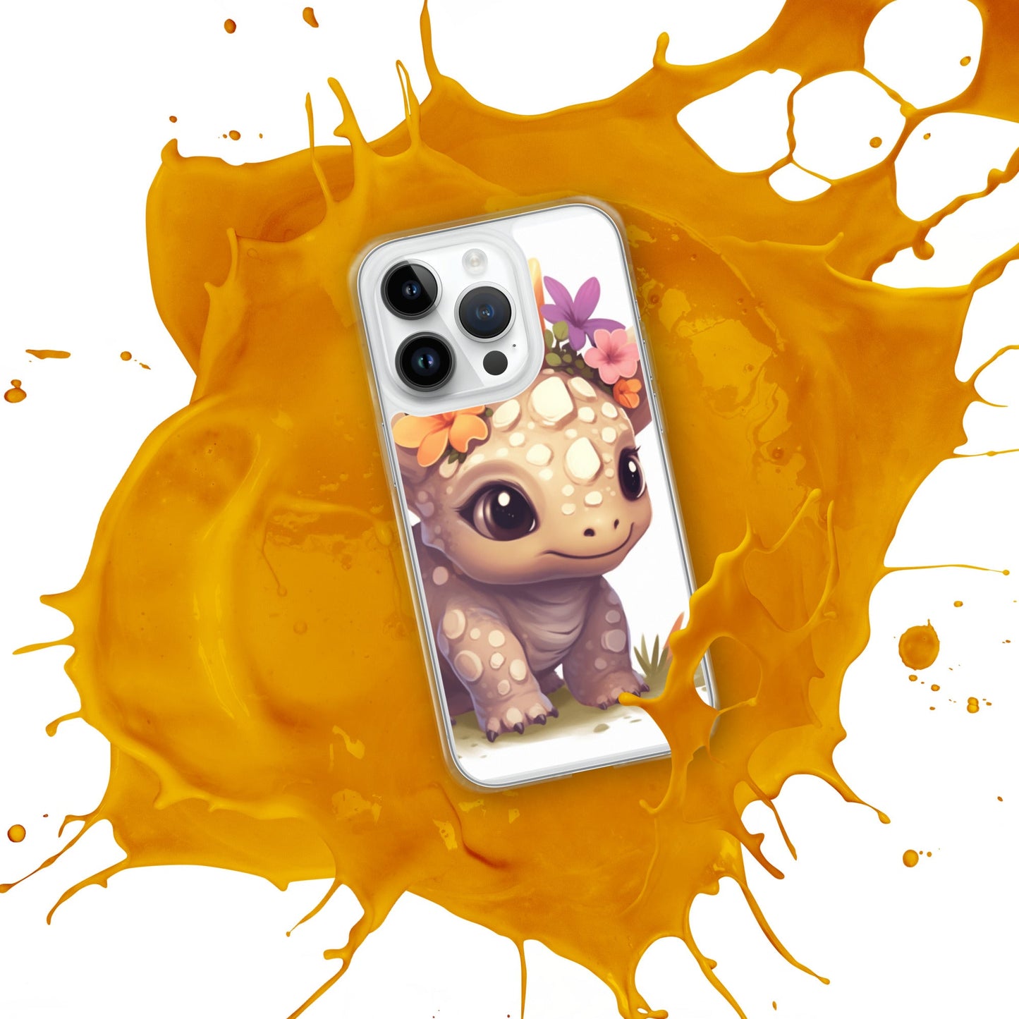 DinoFleur: Clear Case for iPhone® - Estella Creates
