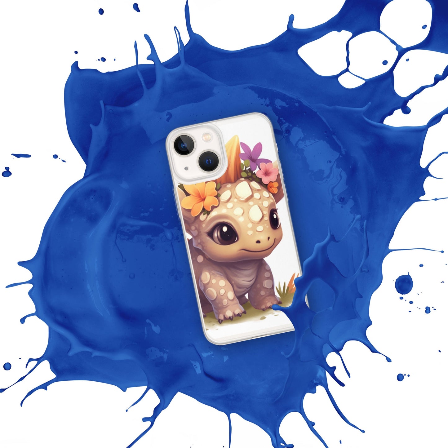 DinoFleur: Clear Case for iPhone® - Estella Creates