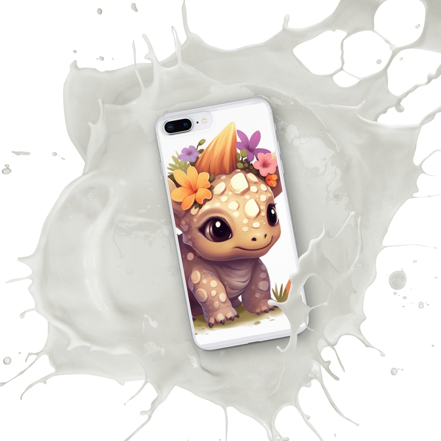 DinoFleur: Clear Case for iPhone® - Estella Creates