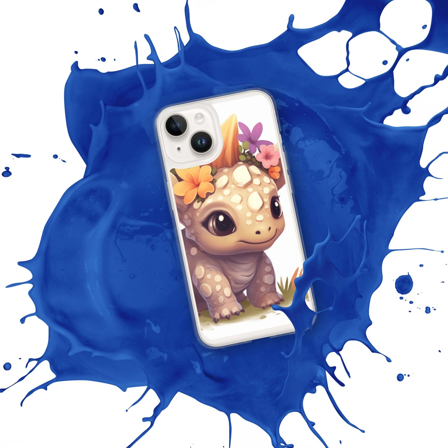 DinoFleur: Clear Case for iPhone® - Estella Creates