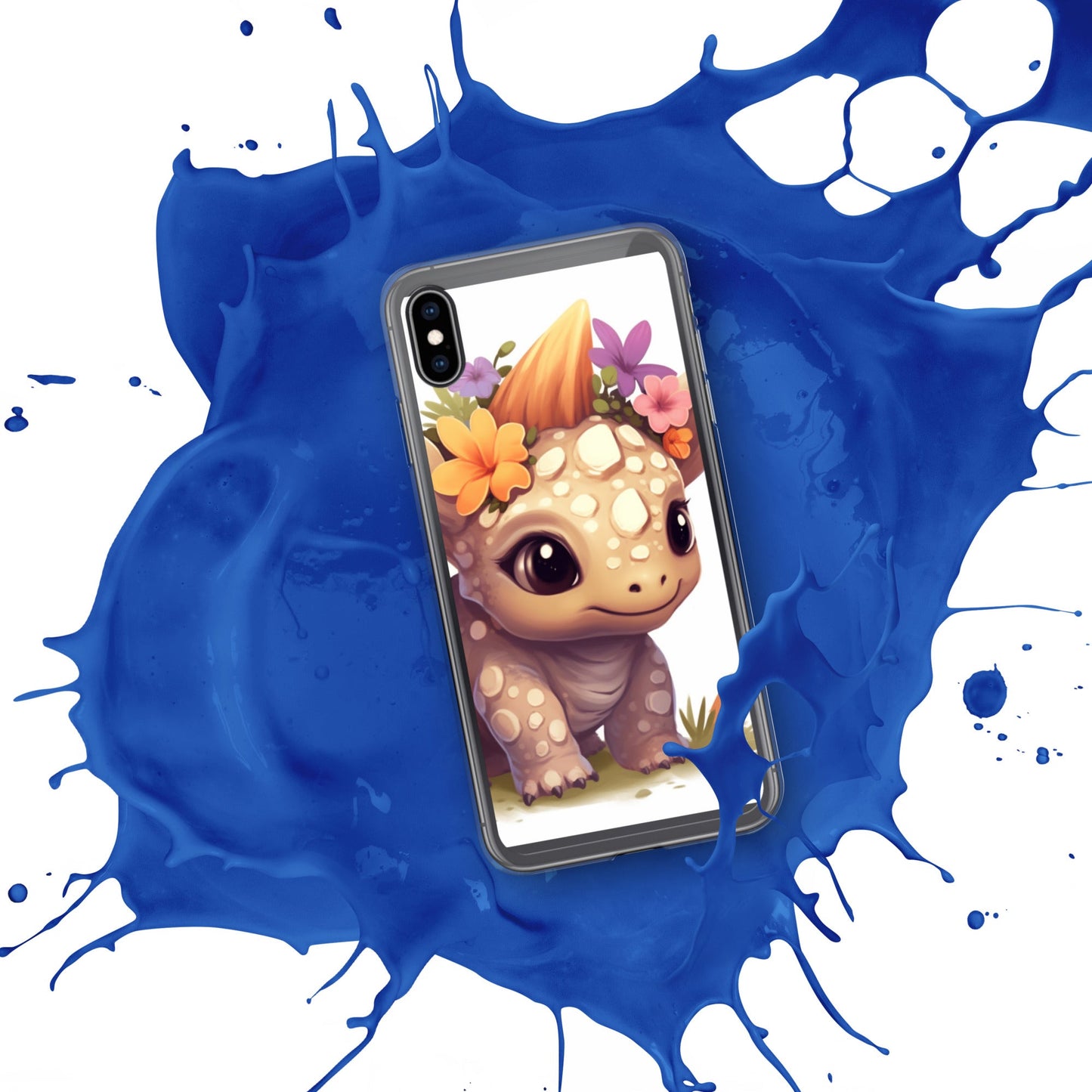 DinoFleur: Clear Case for iPhone® - Estella Creates