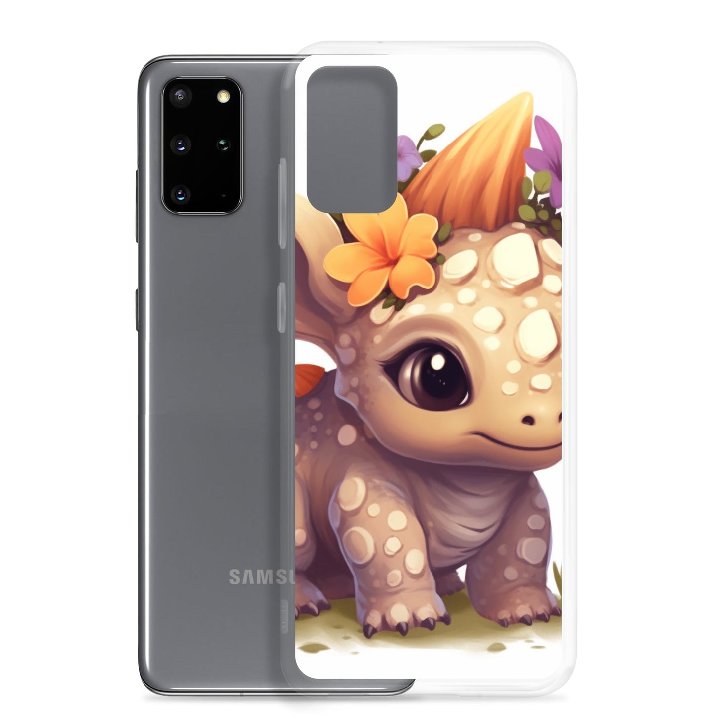 DinoFleur: Clear Case for Samsung® - Estella Creates