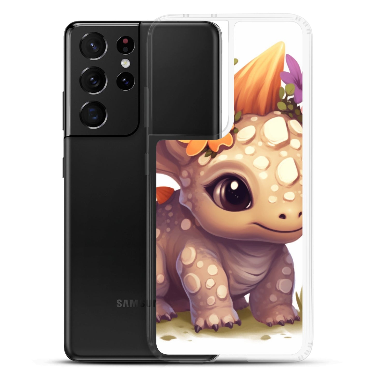 DinoFleur: Clear Case for Samsung® - Estella Creates
