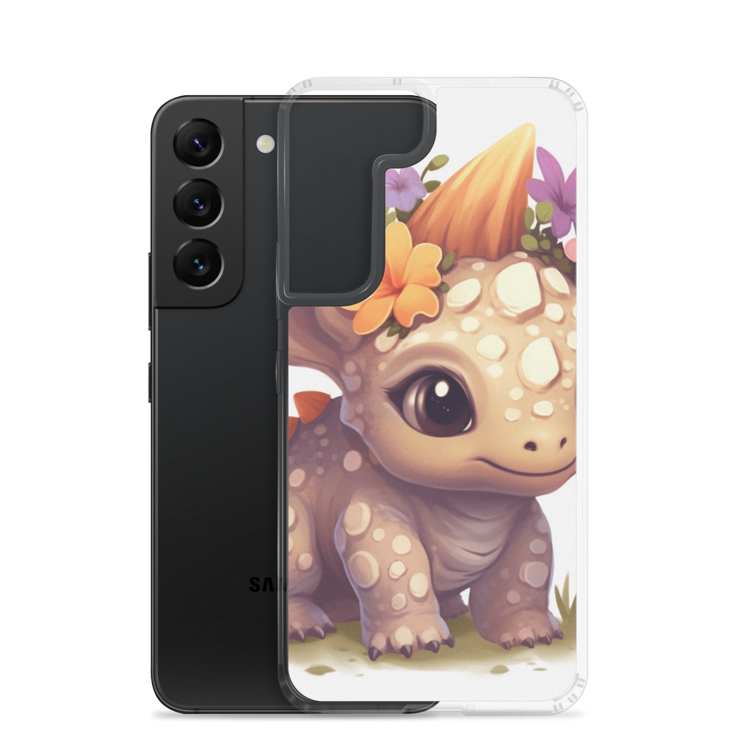 DinoFleur: Clear Case for Samsung® - Estella Creates