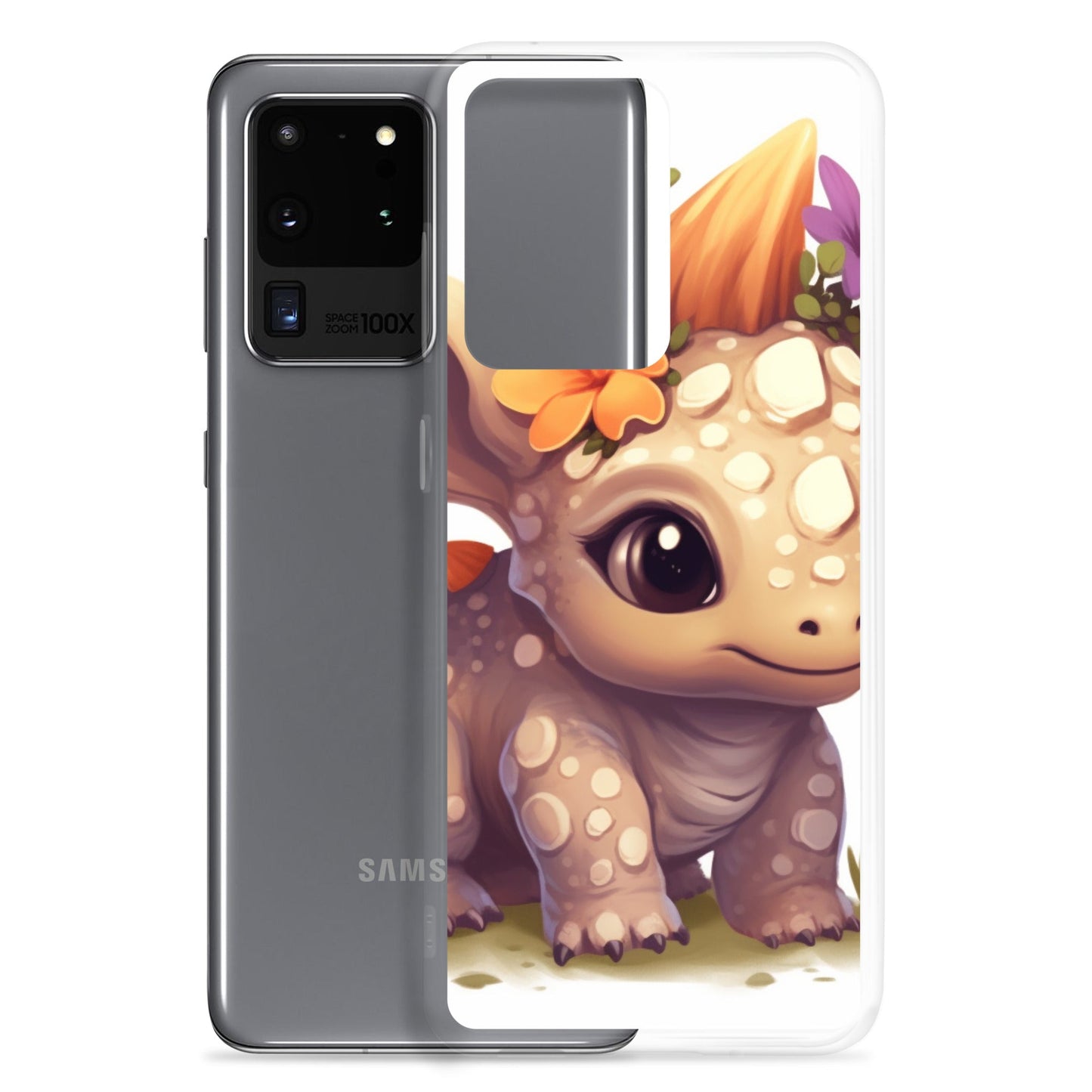 DinoFleur: Clear Case for Samsung® - Estella Creates