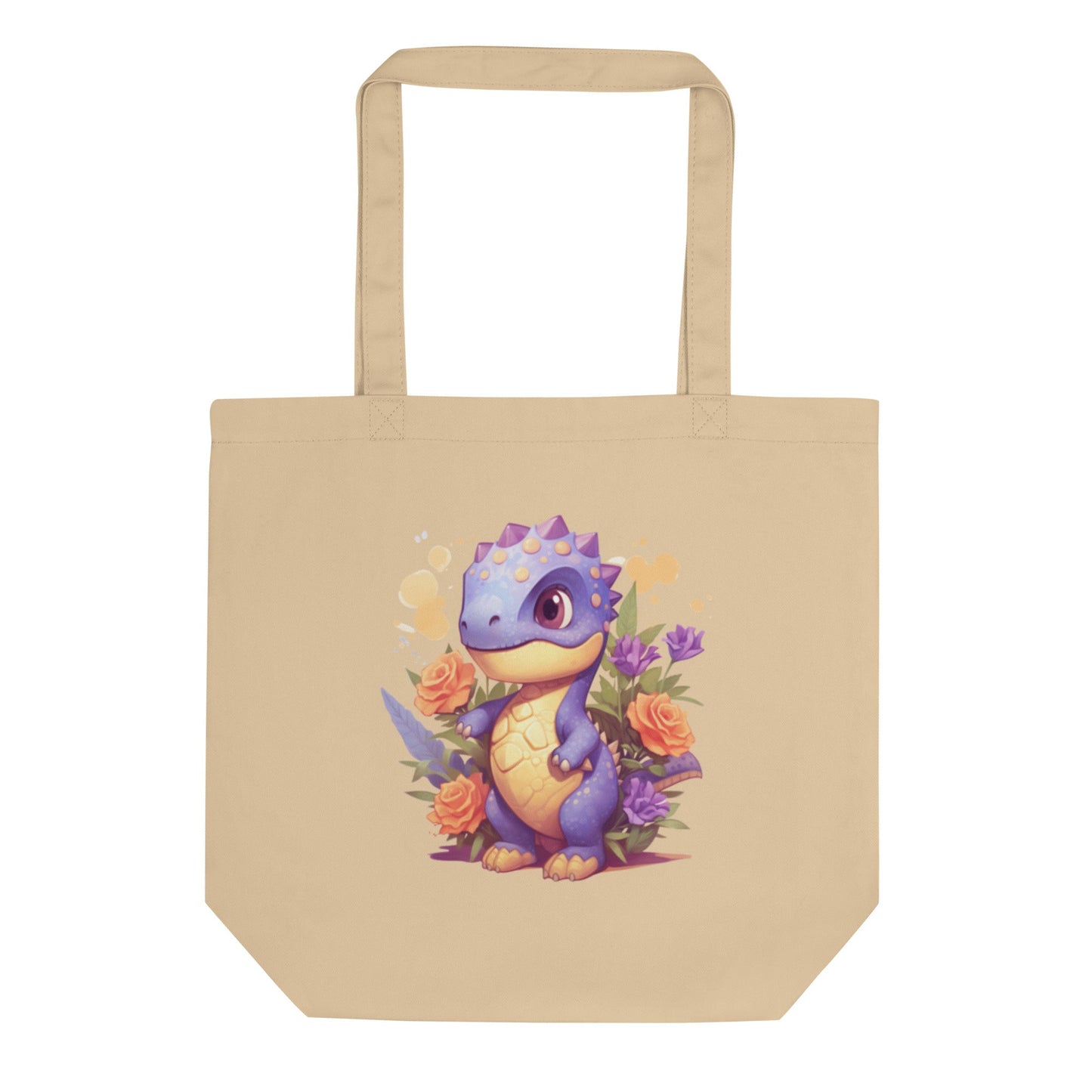DinoFleur: Eco Tote Bag - Estella Creates