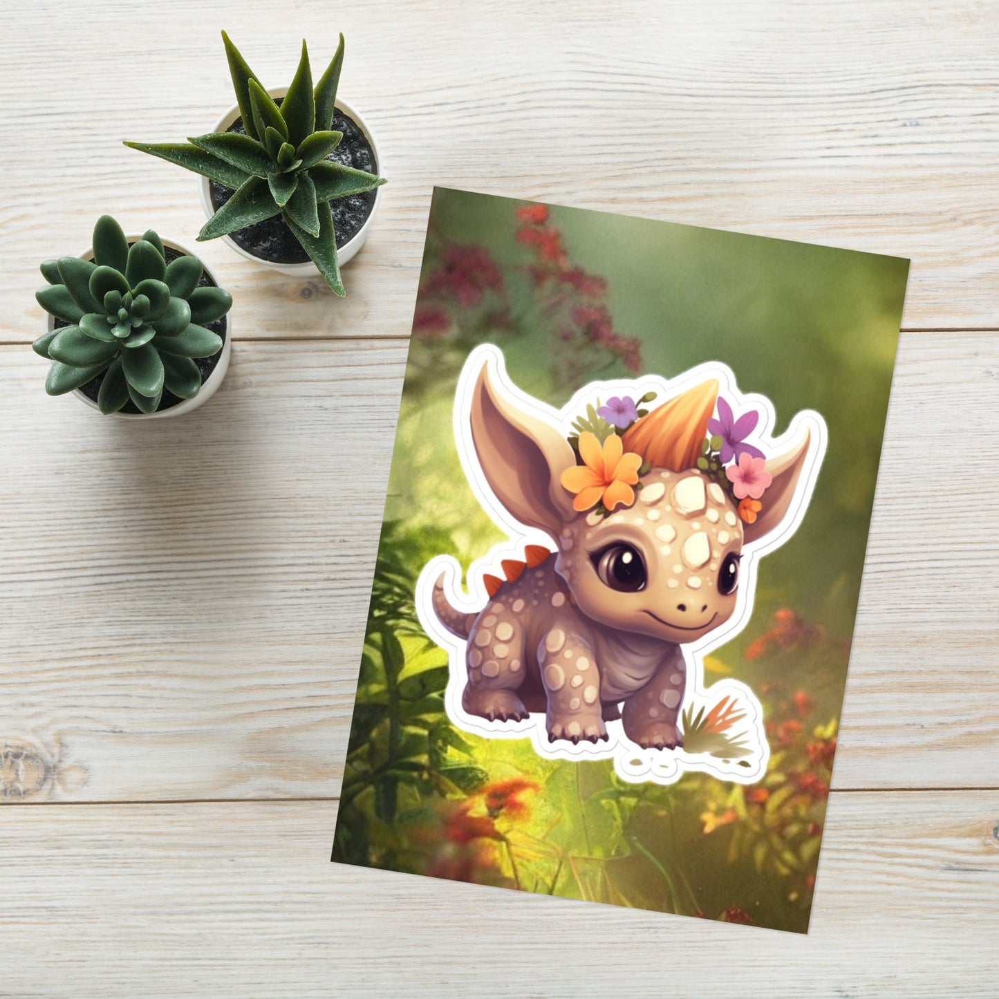 DinoFleur: Sticker sheet - Estella Creates