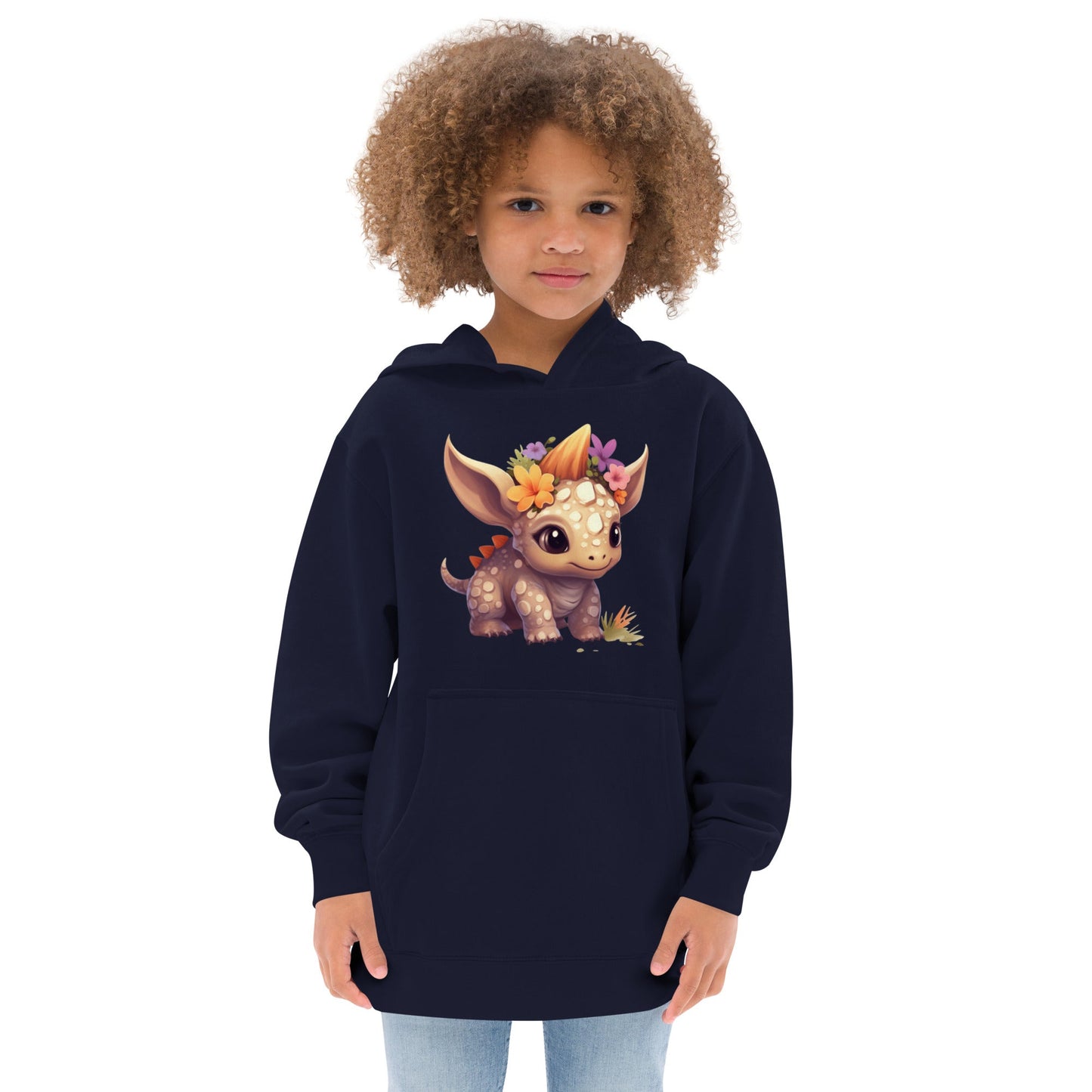 Kids fleece hoodie - Estella Creates