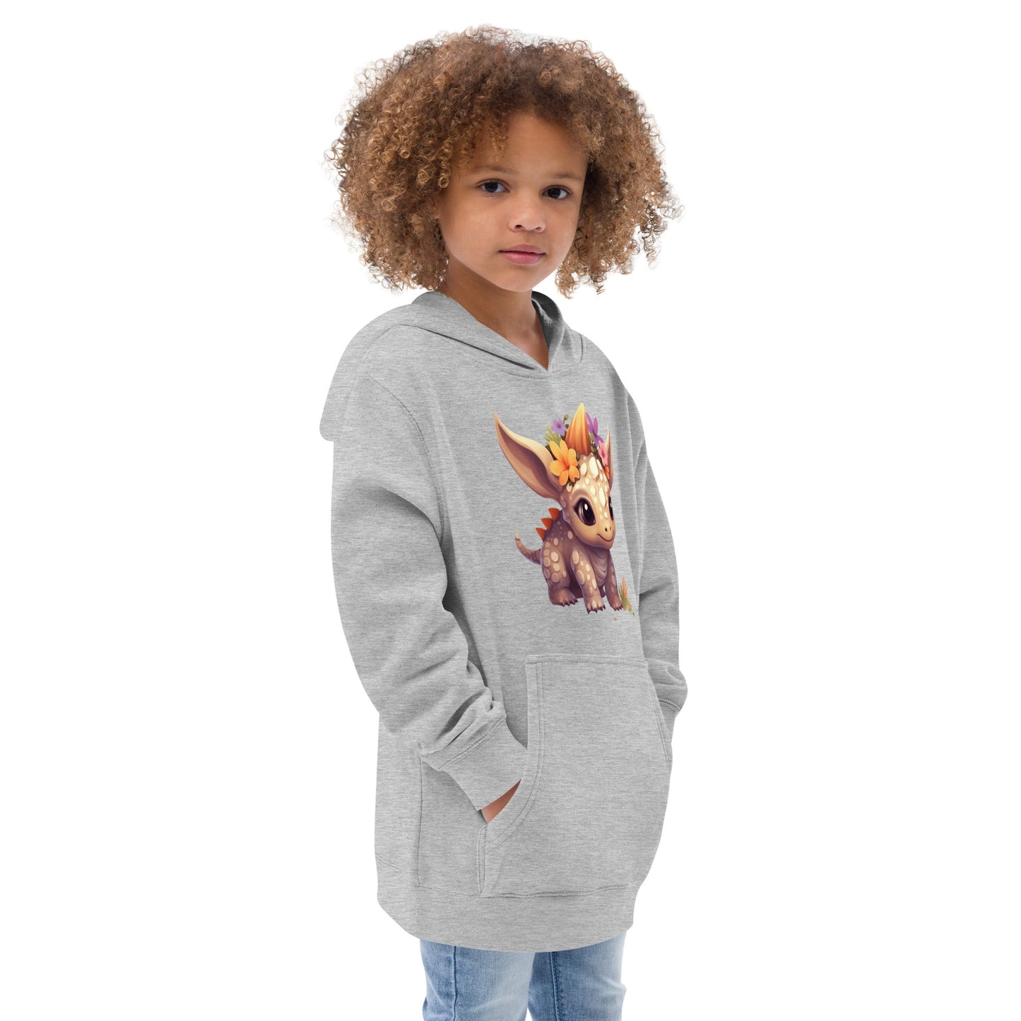 Kids fleece hoodie - Estella Creates