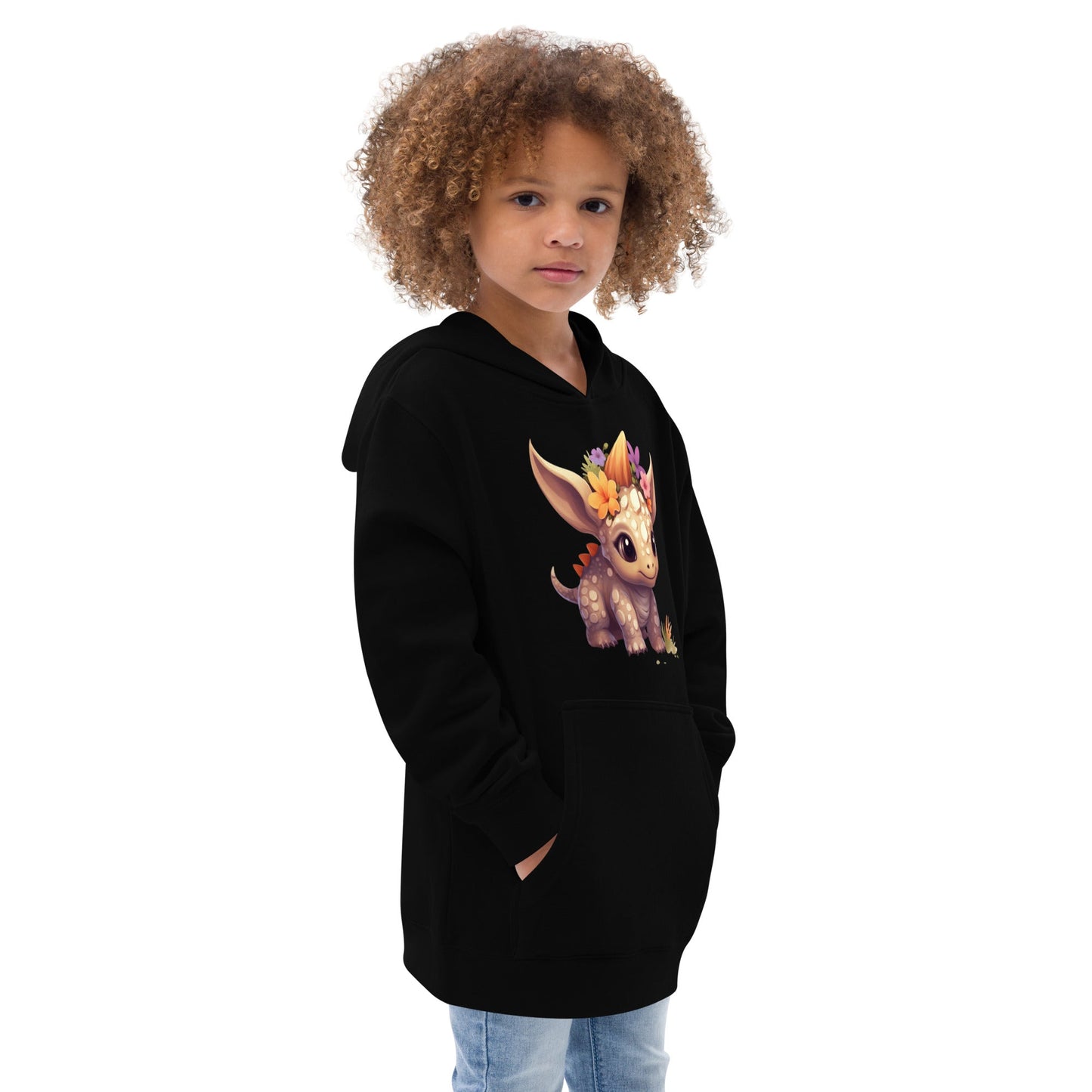 Kids fleece hoodie - Estella Creates