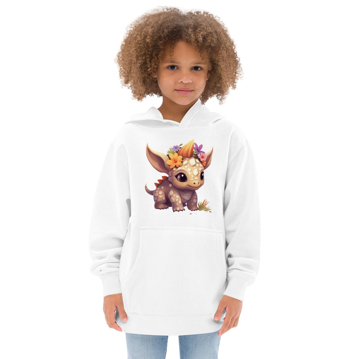 Kids fleece hoodie - Estella Creates