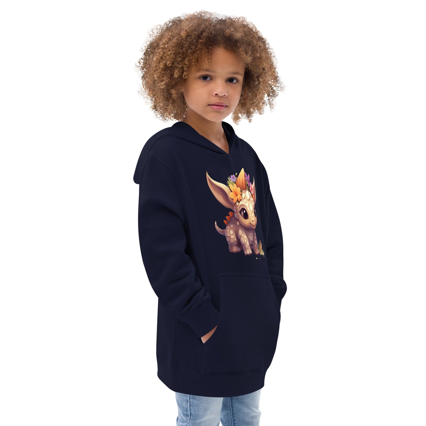 Kids fleece hoodie - Estella Creates