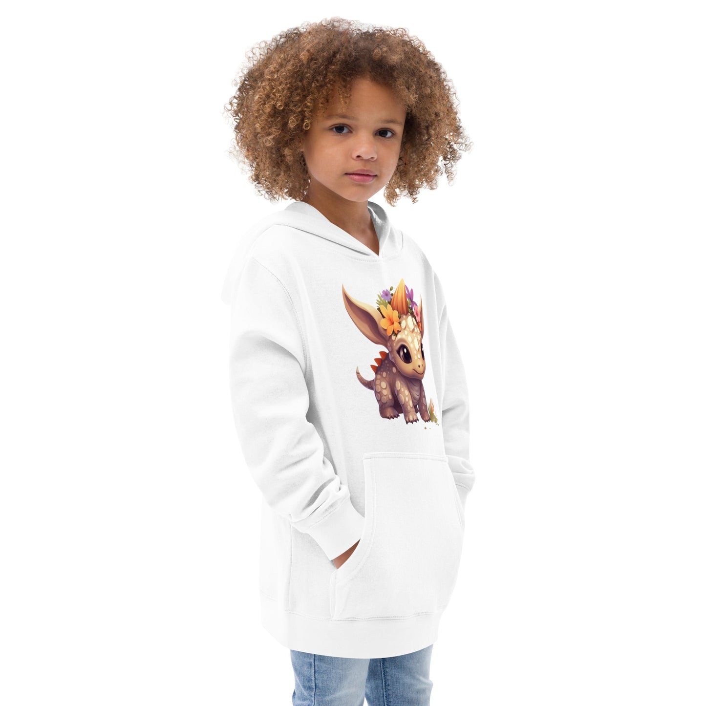 Kids fleece hoodie - Estella Creates