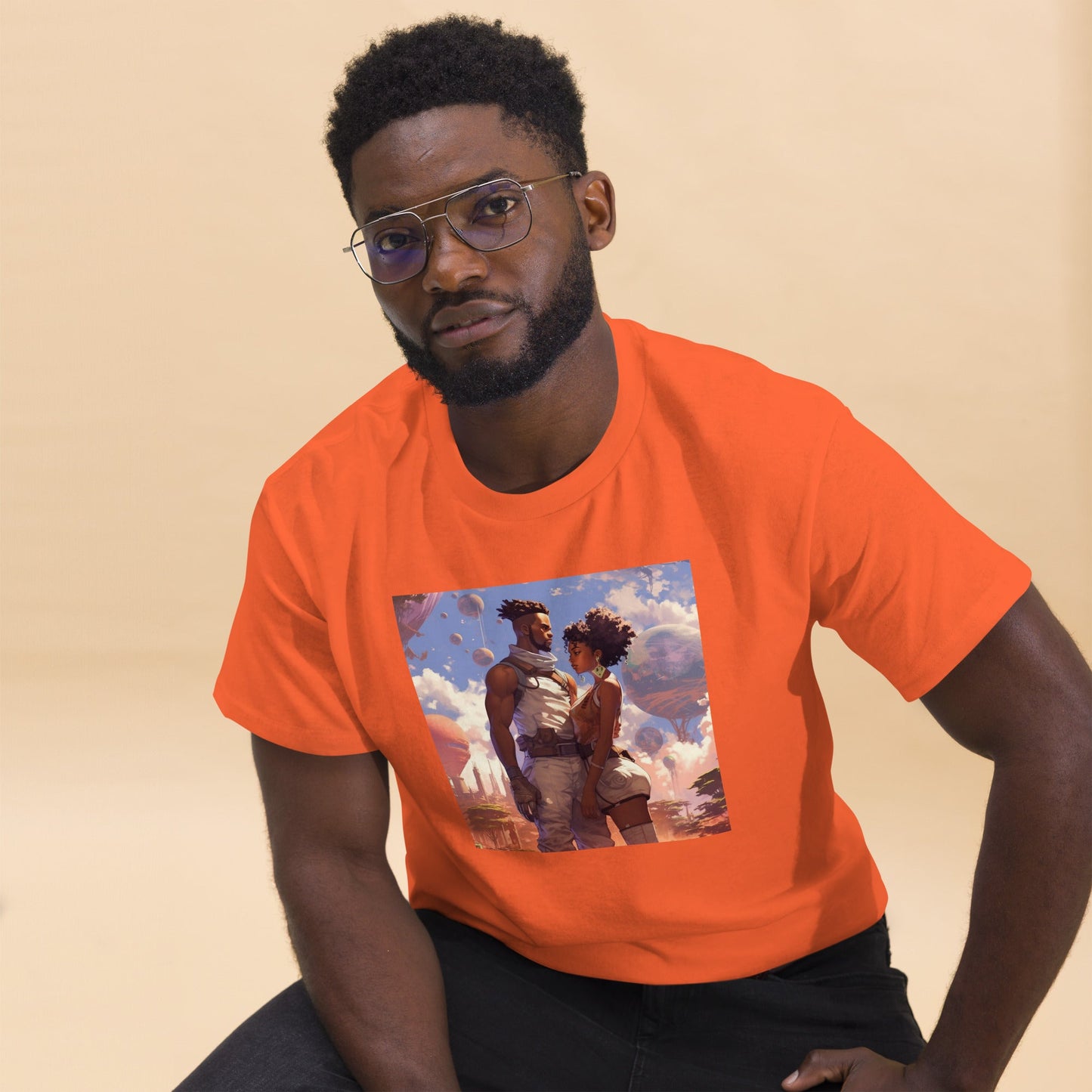 Planetary Romance: Men's classic tee - Estella Creates