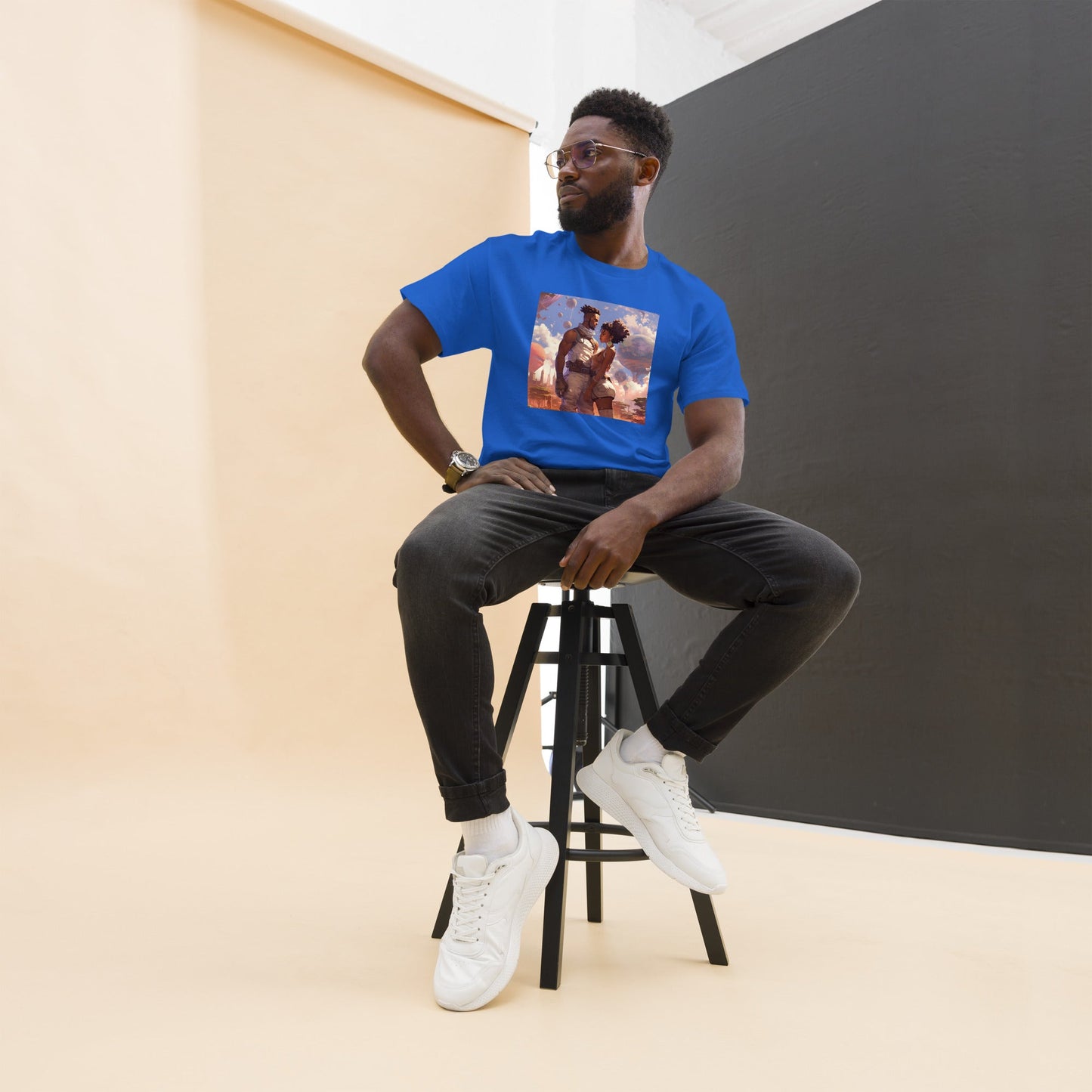 Planetary Romance: Men's classic tee - Estella Creates