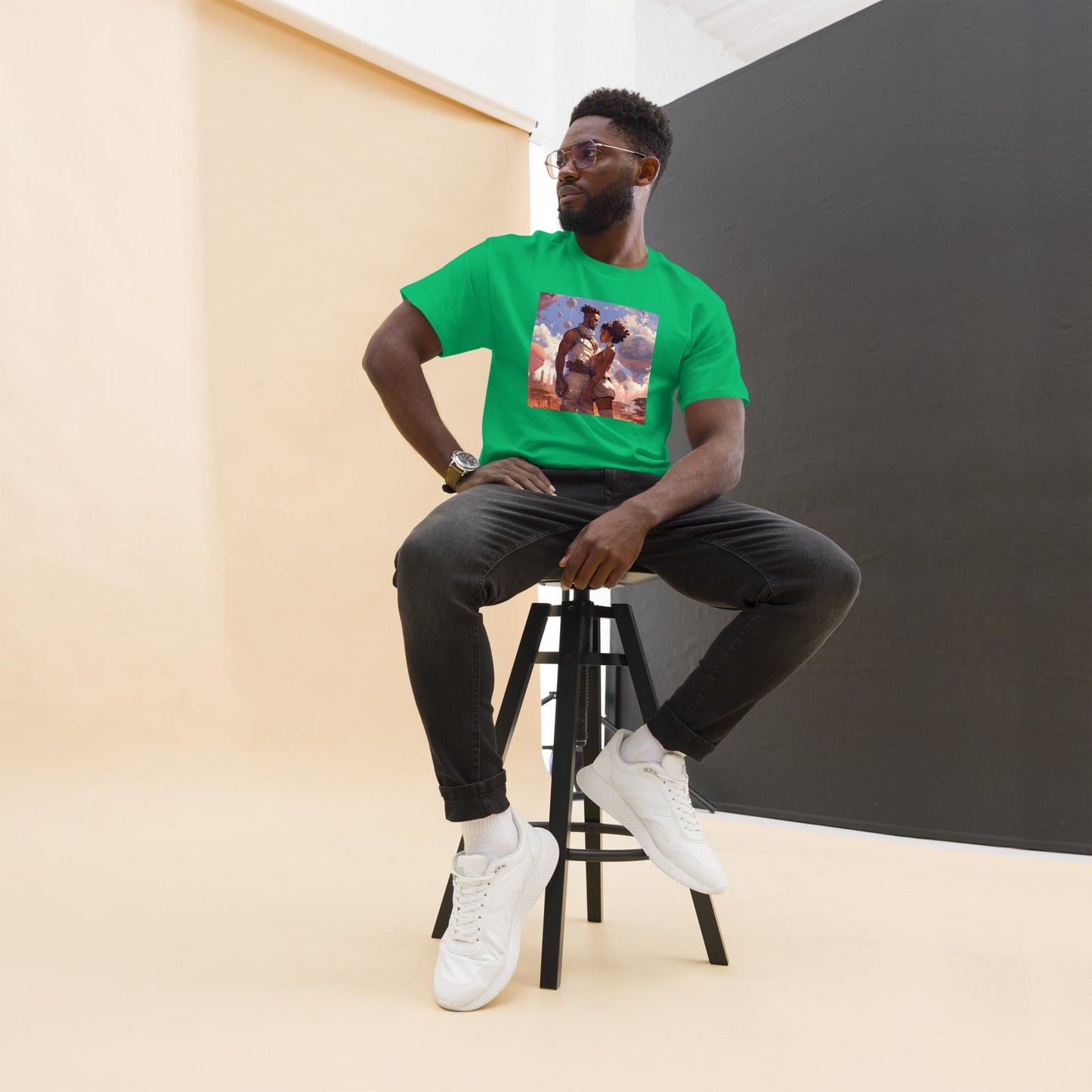 Planetary Romance: Men's classic tee - Estella Creates