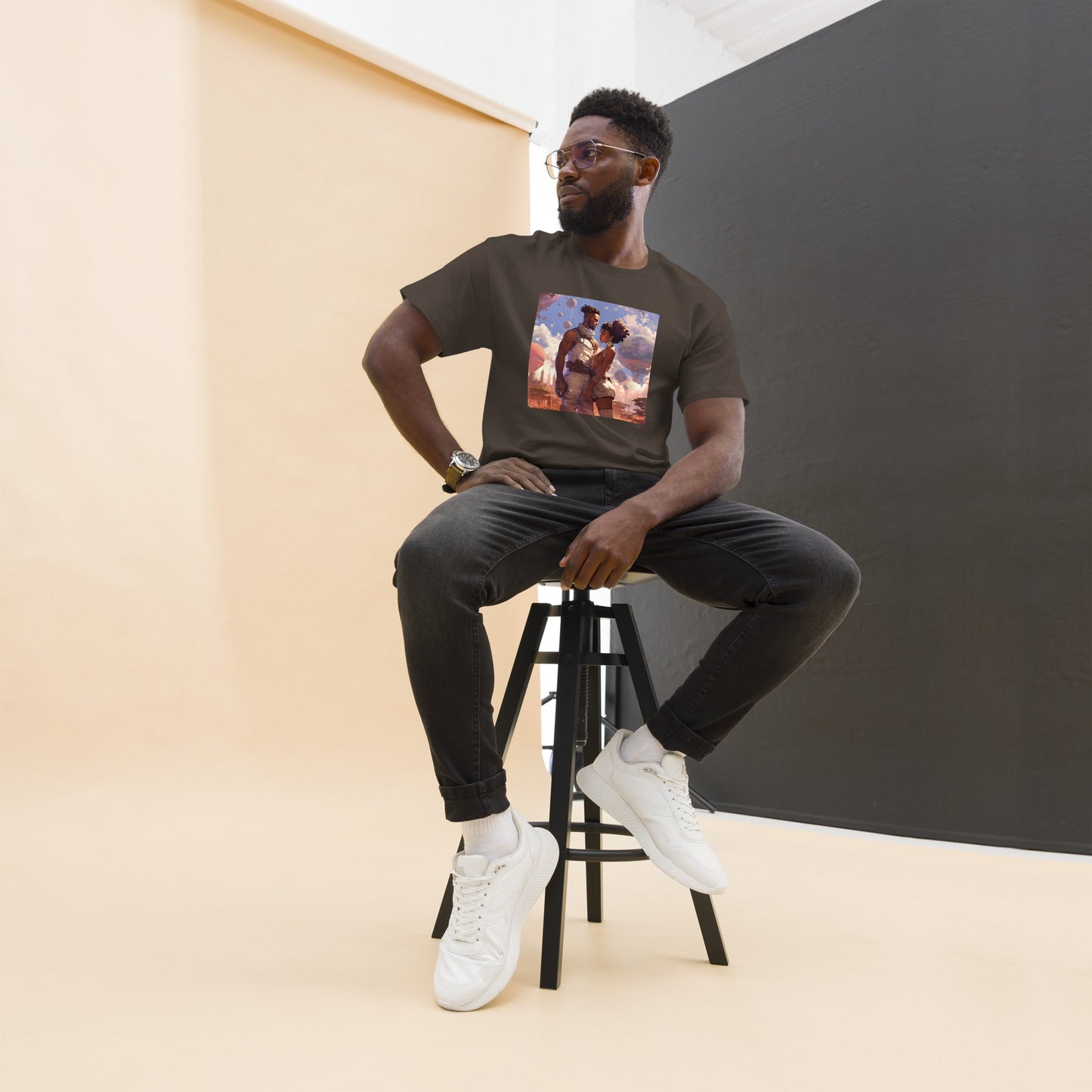 Planetary Romance: Men's classic tee - Estella Creates