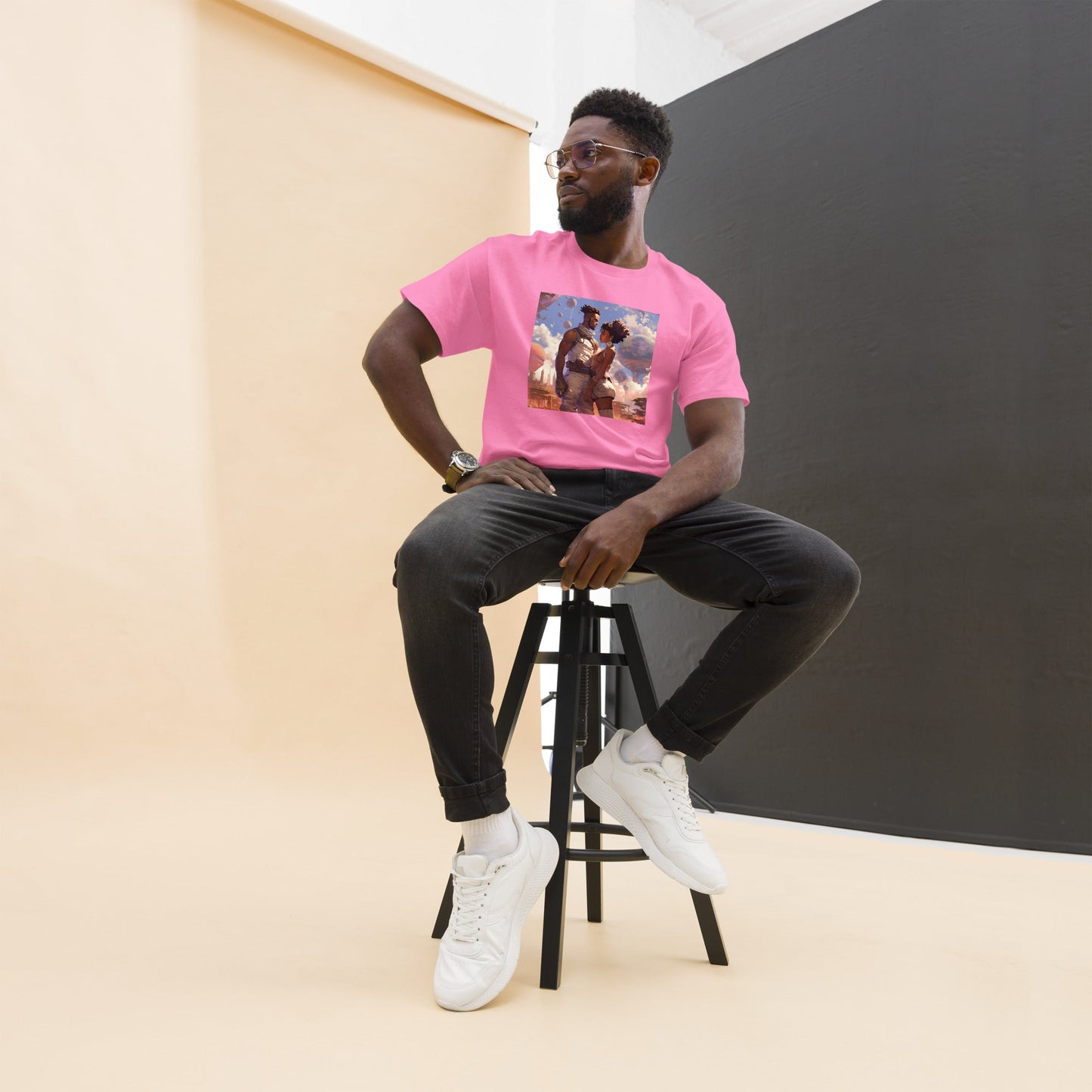 Planetary Romance: Men's classic tee - Estella Creates