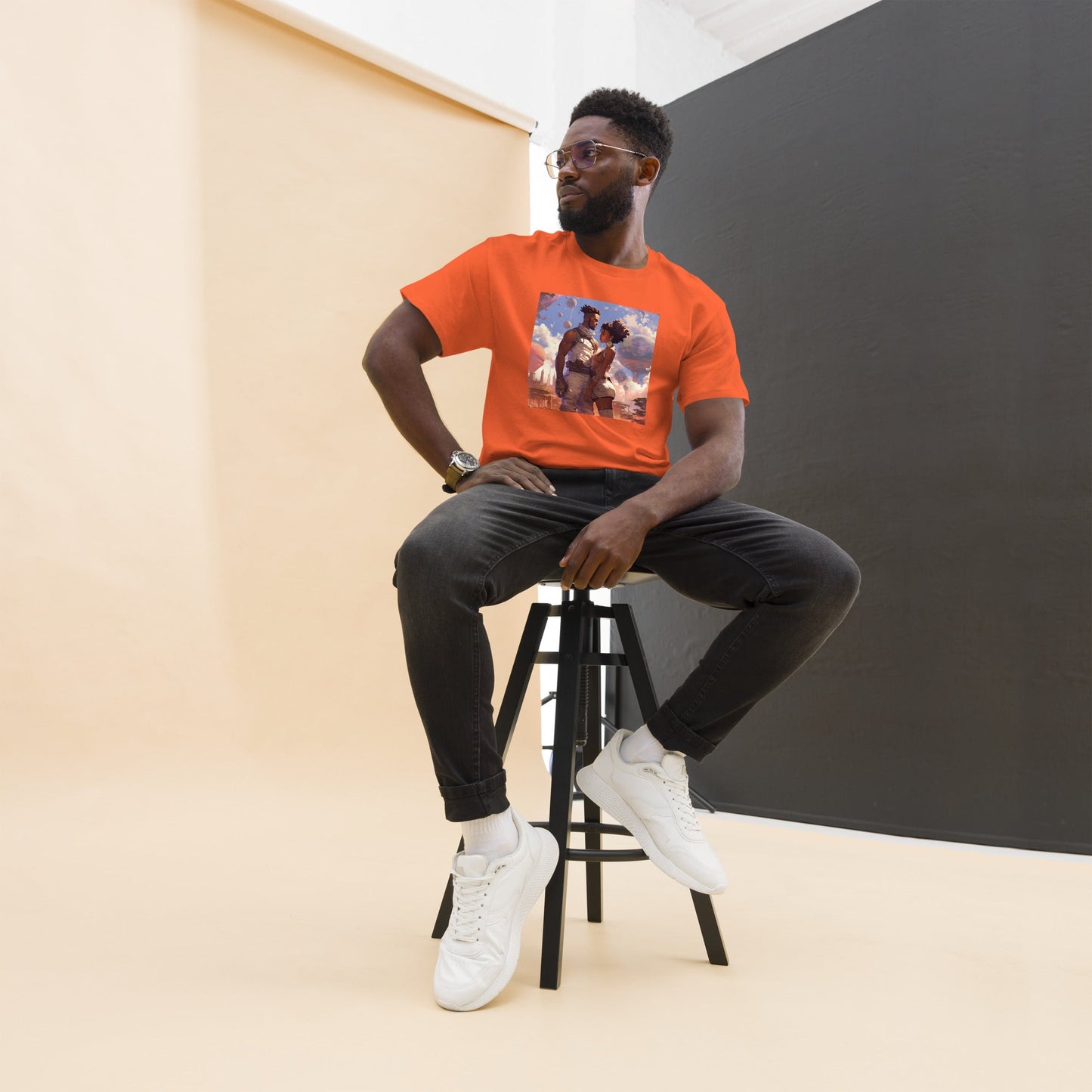 Planetary Romance: Men's classic tee - Estella Creates