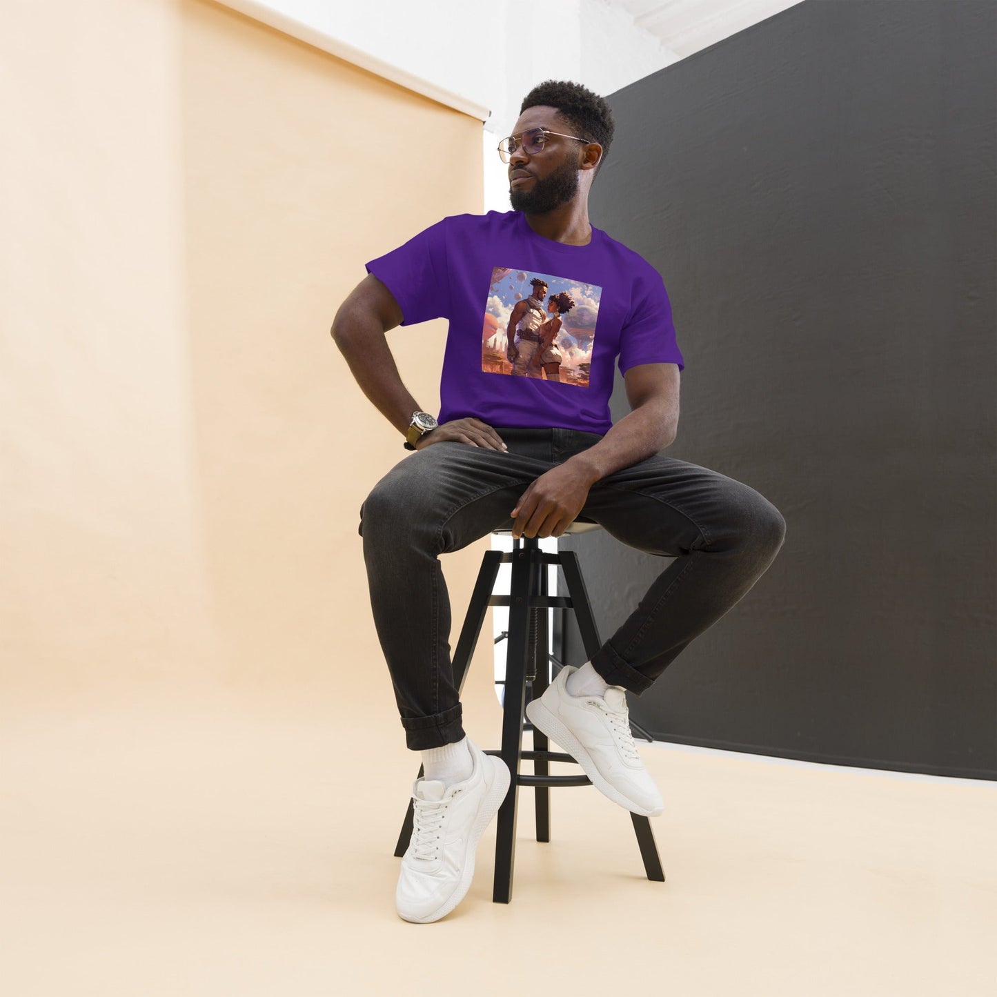 Planetary Romance: Men's classic tee - Estella Creates