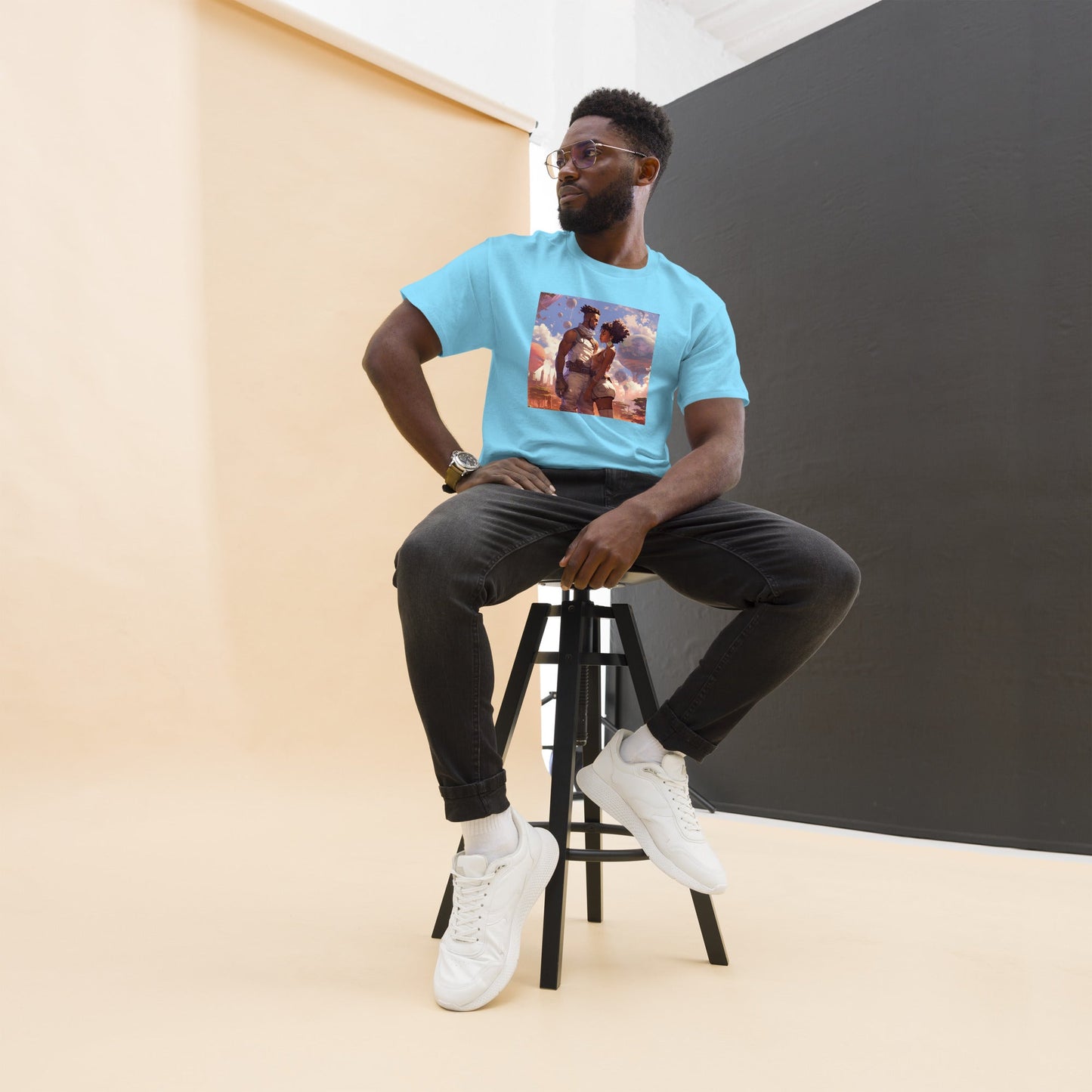 Planetary Romance: Men's classic tee - Estella Creates